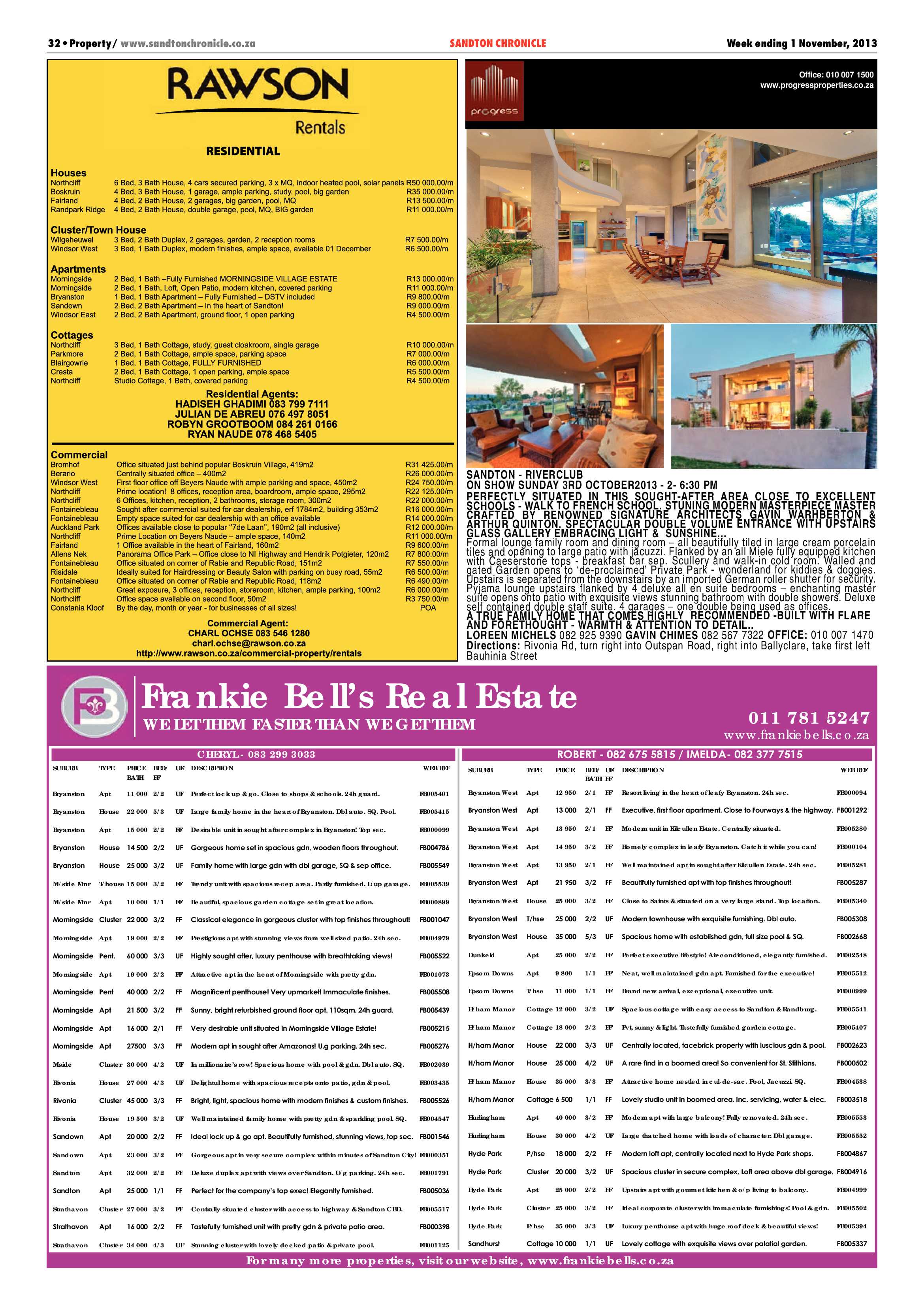 Sandton Chronicle 01 November 2013 page 48