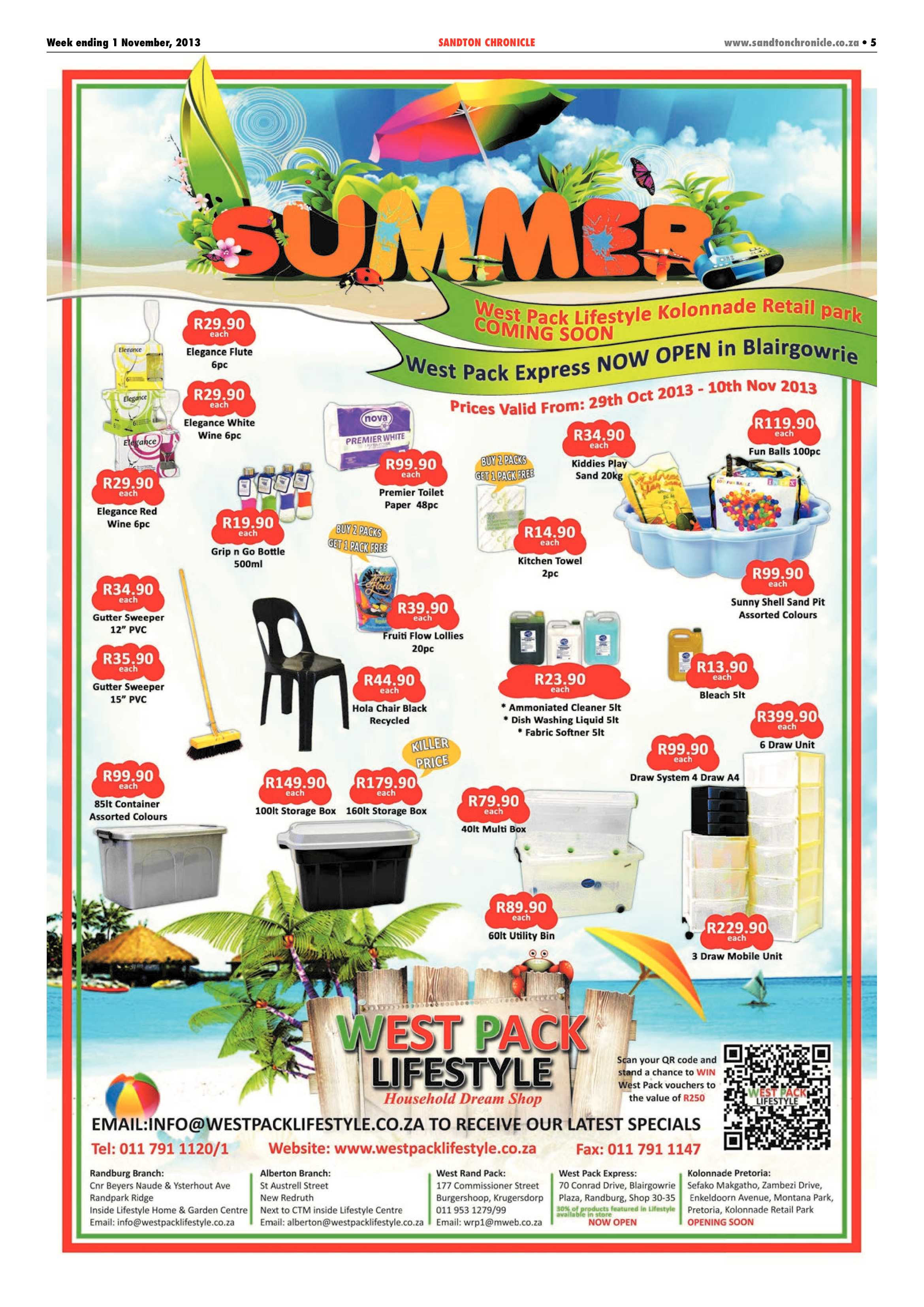 Sandton Chronicle 01 November 2013 page 5