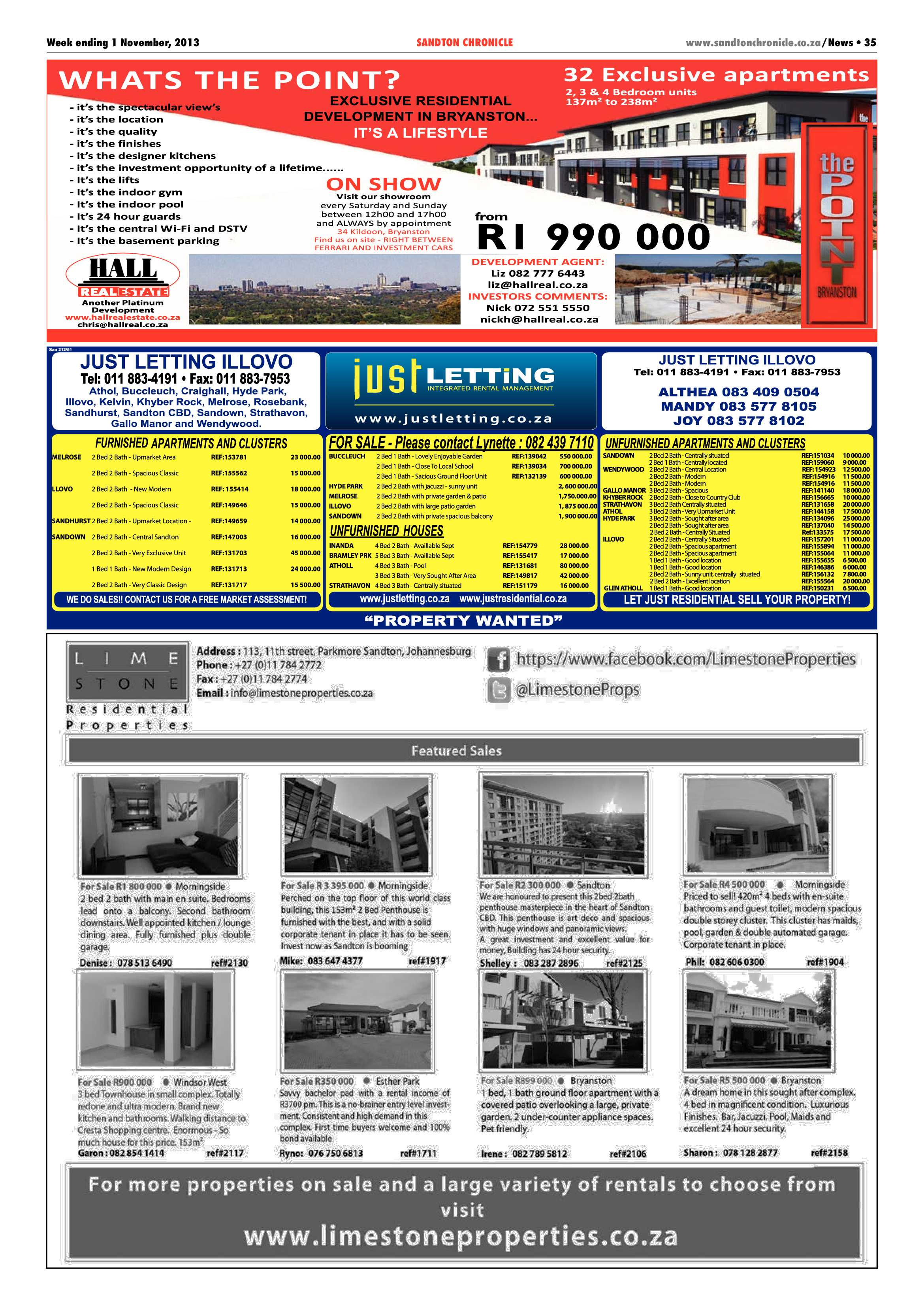 Sandton Chronicle 01 November 2013 page 51