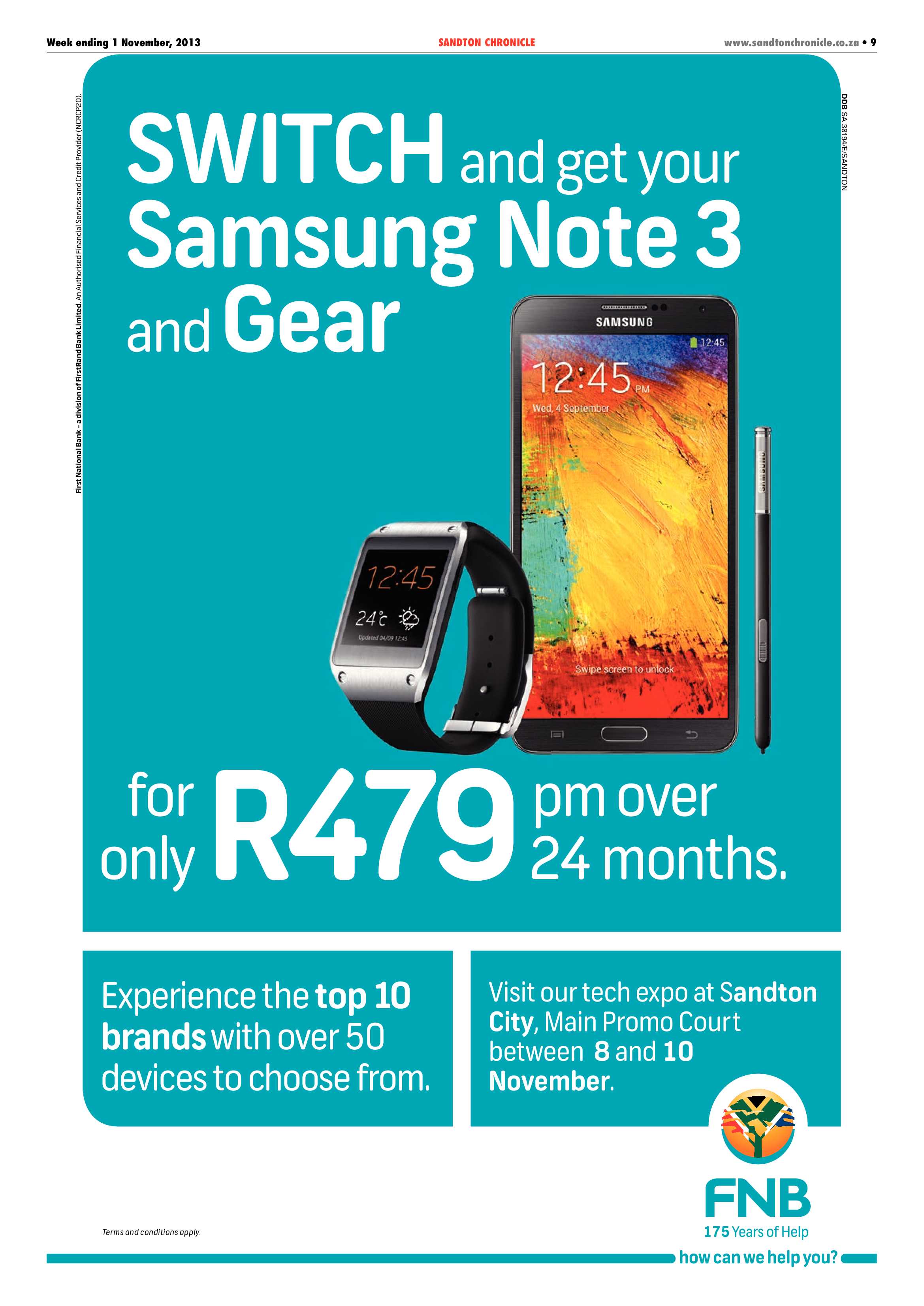 Sandton Chronicle 01 November 2013 page 9