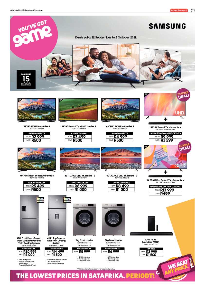 Sandton Chronicle 01 October 2021 page 7