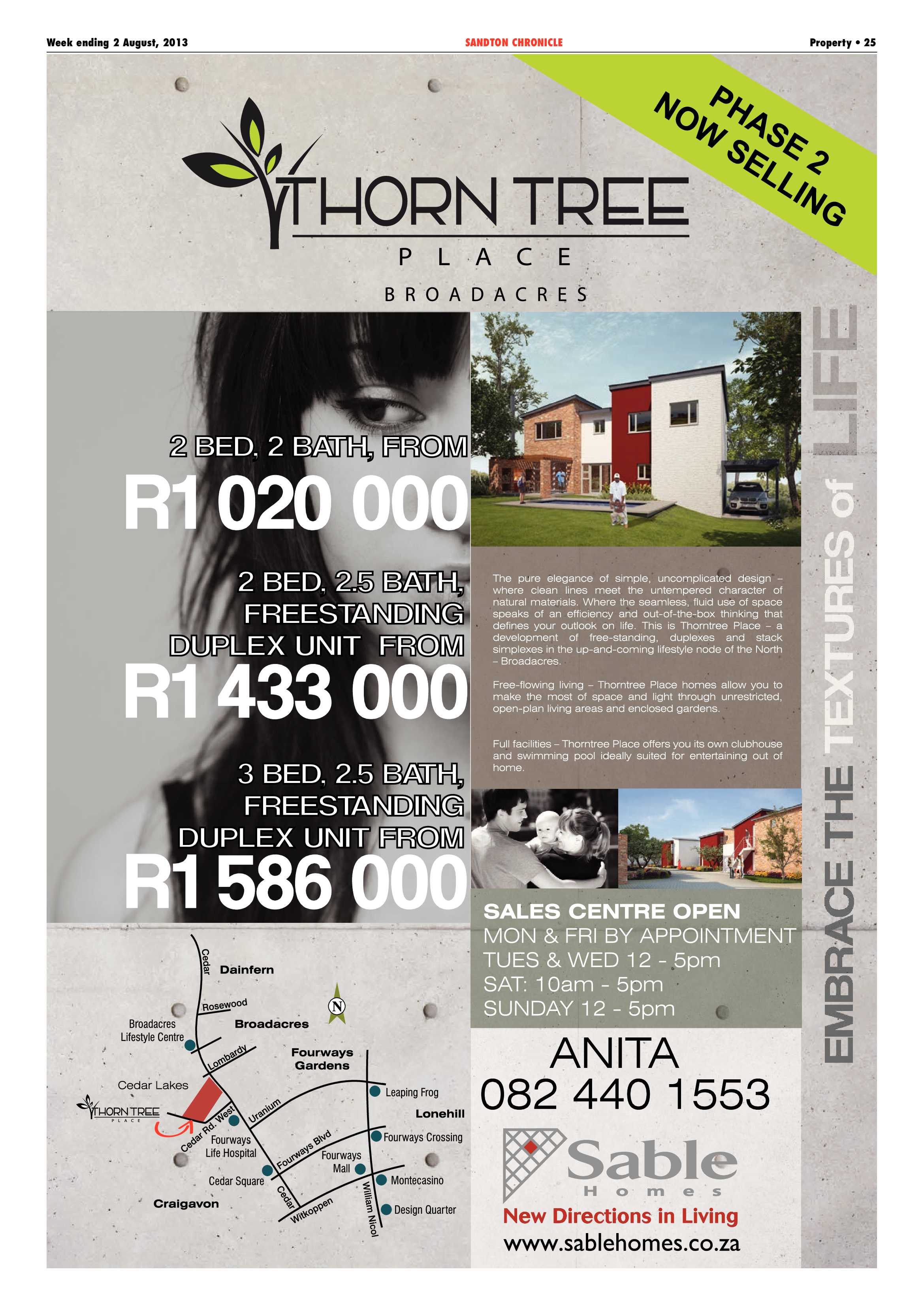 Sandton Chronicle 02 August 2013 page 25