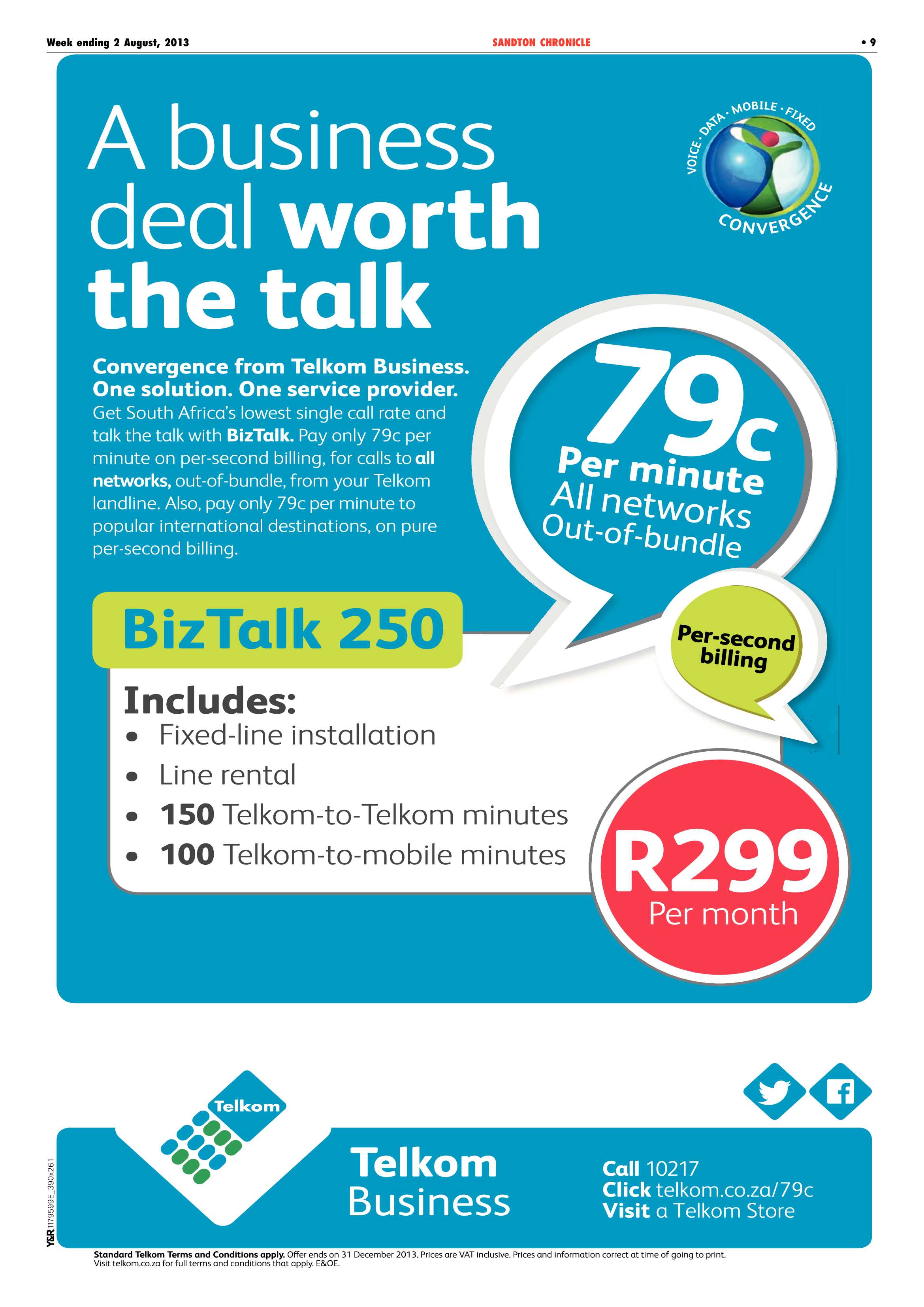 Sandton Chronicle 02 August 2013 page 9