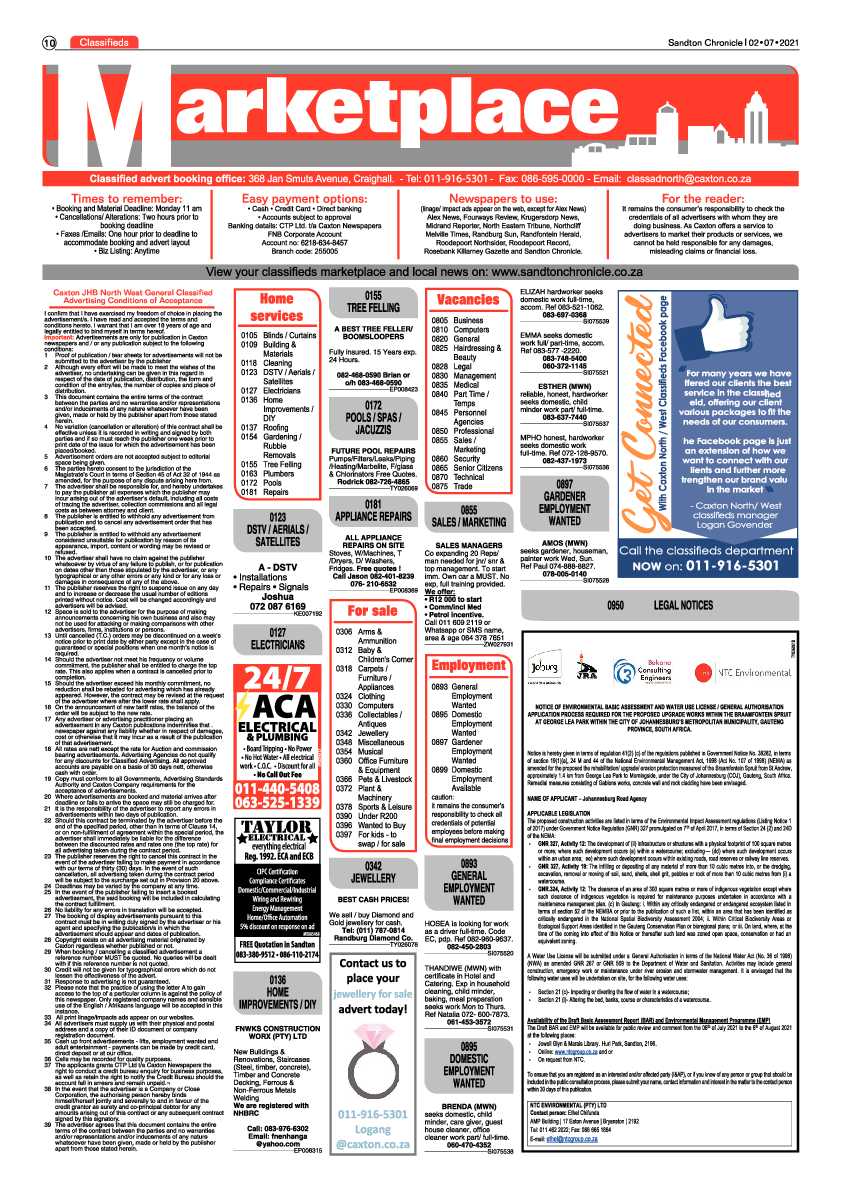 Sandton Chronicle 02 July 2021 page 10