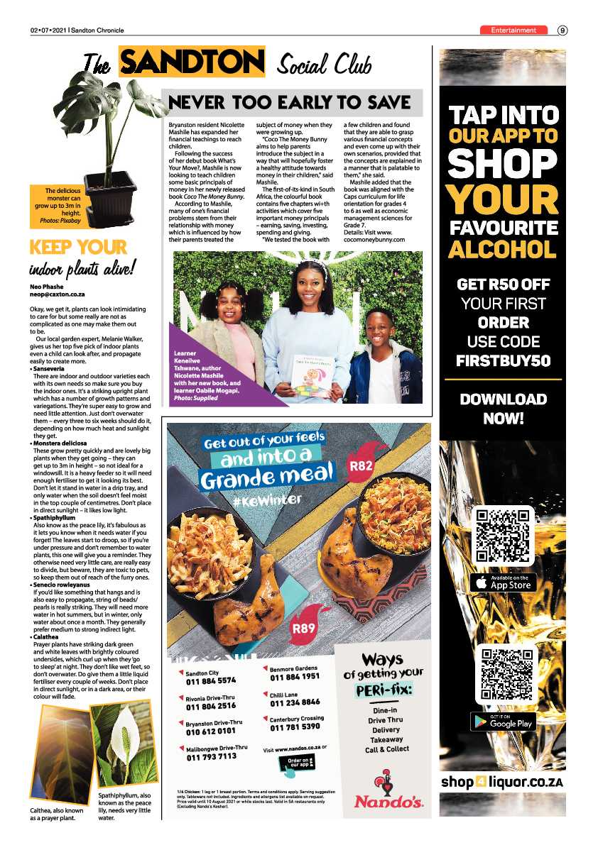 Sandton Chronicle 02 July 2021 page 9