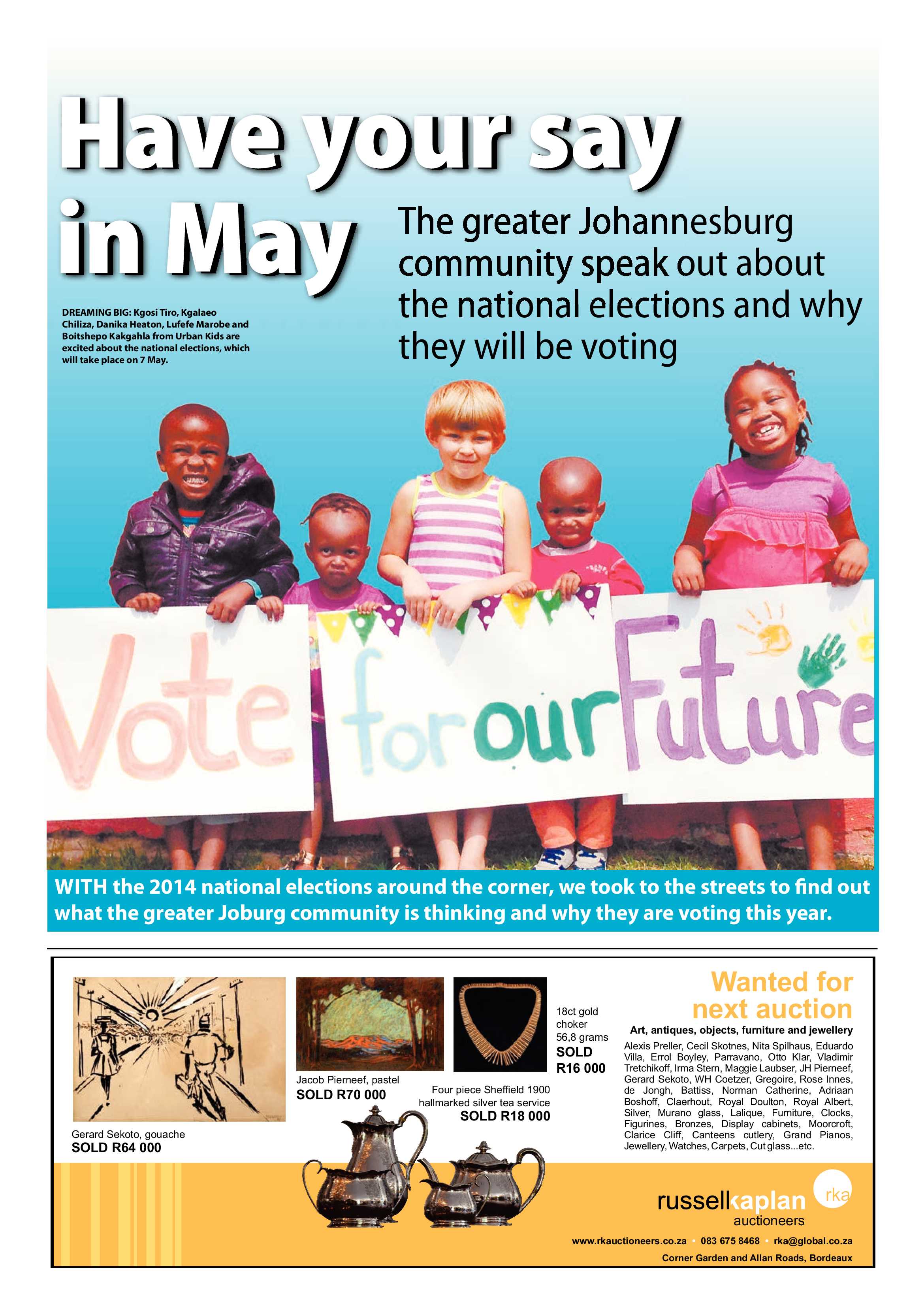 Sandton Chronicle 02 May 2014 page 13