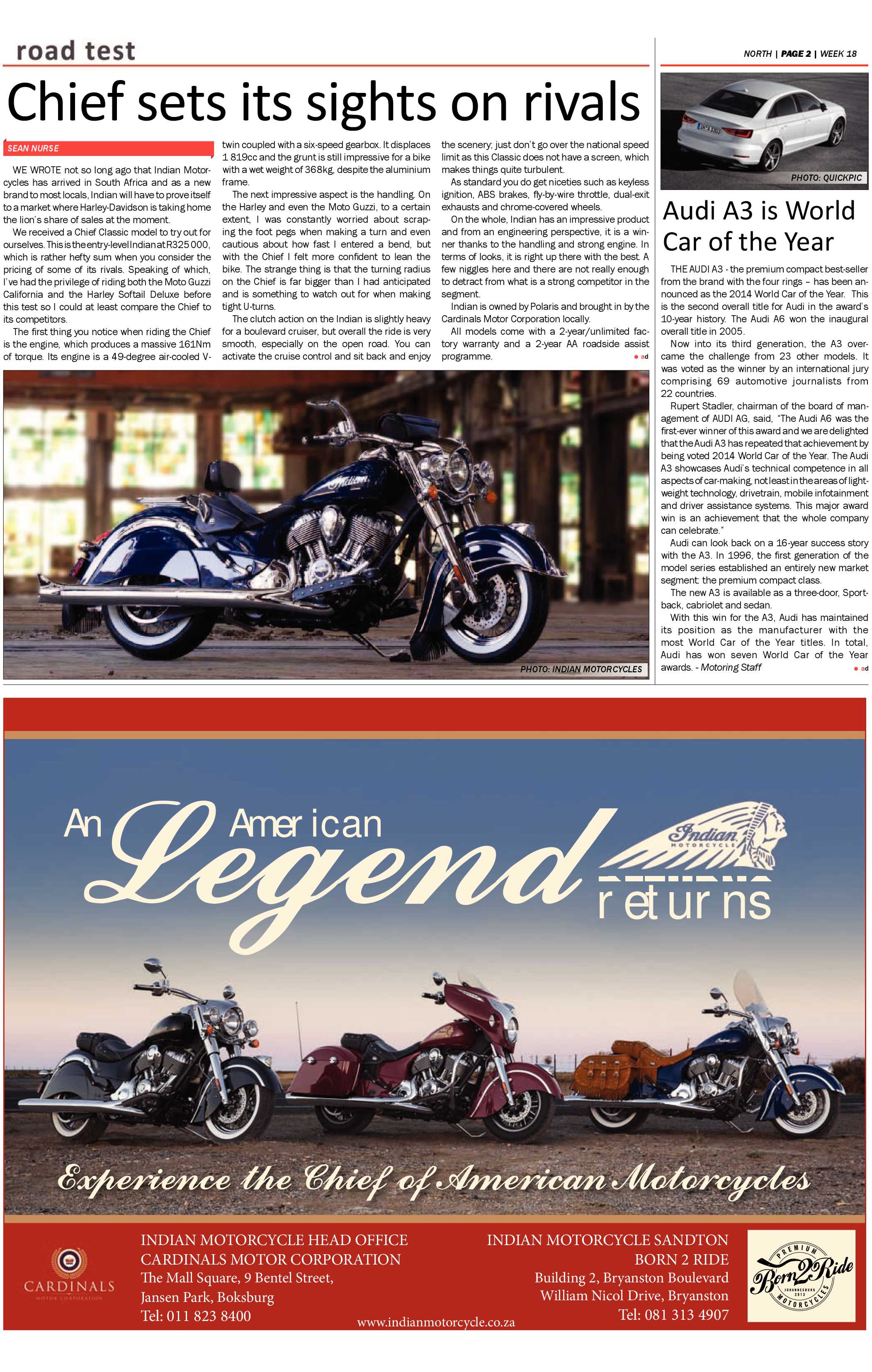 Sandton Chronicle 02 May 2014 page 18