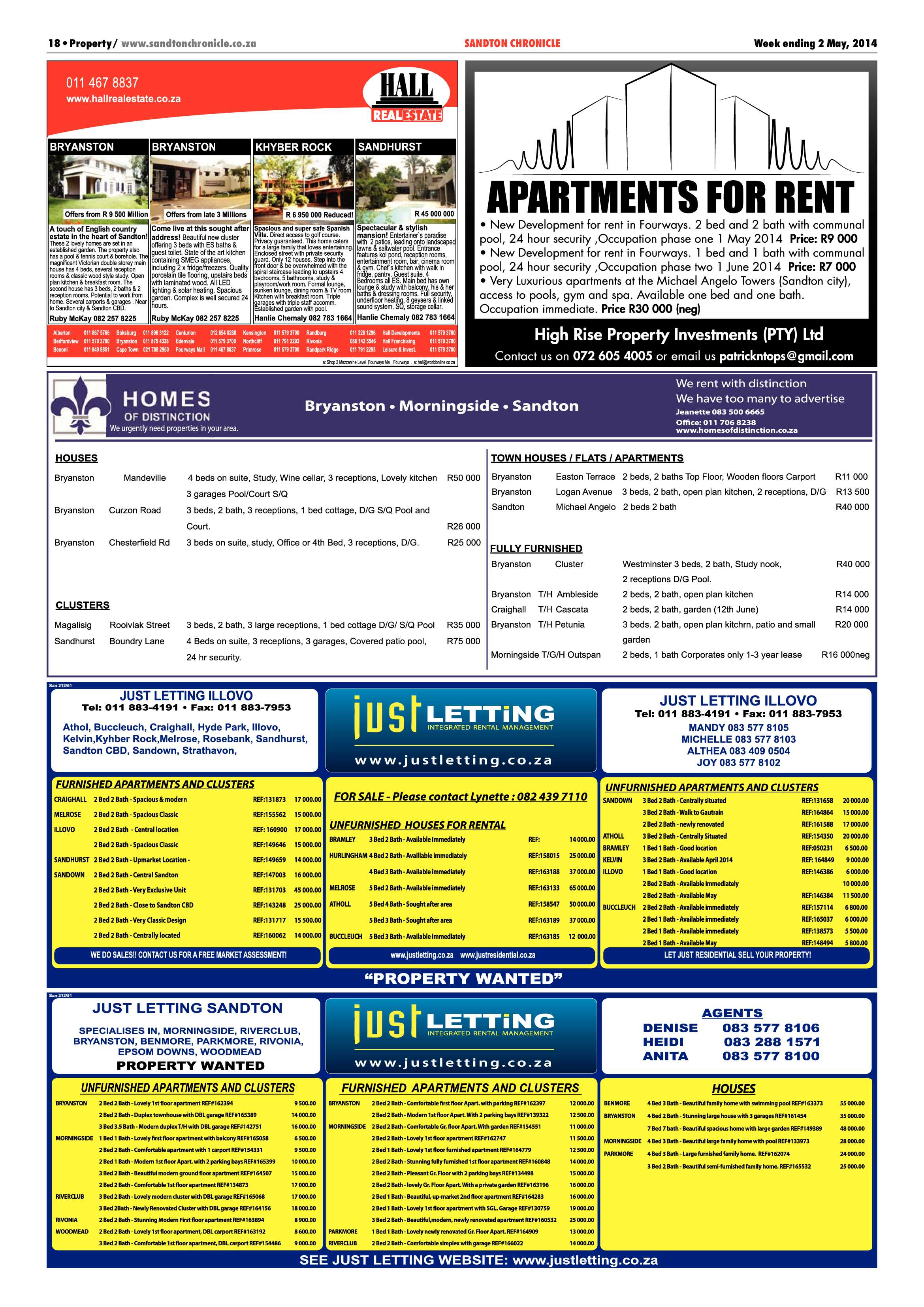 Sandton Chronicle 02 May 2014 page 34