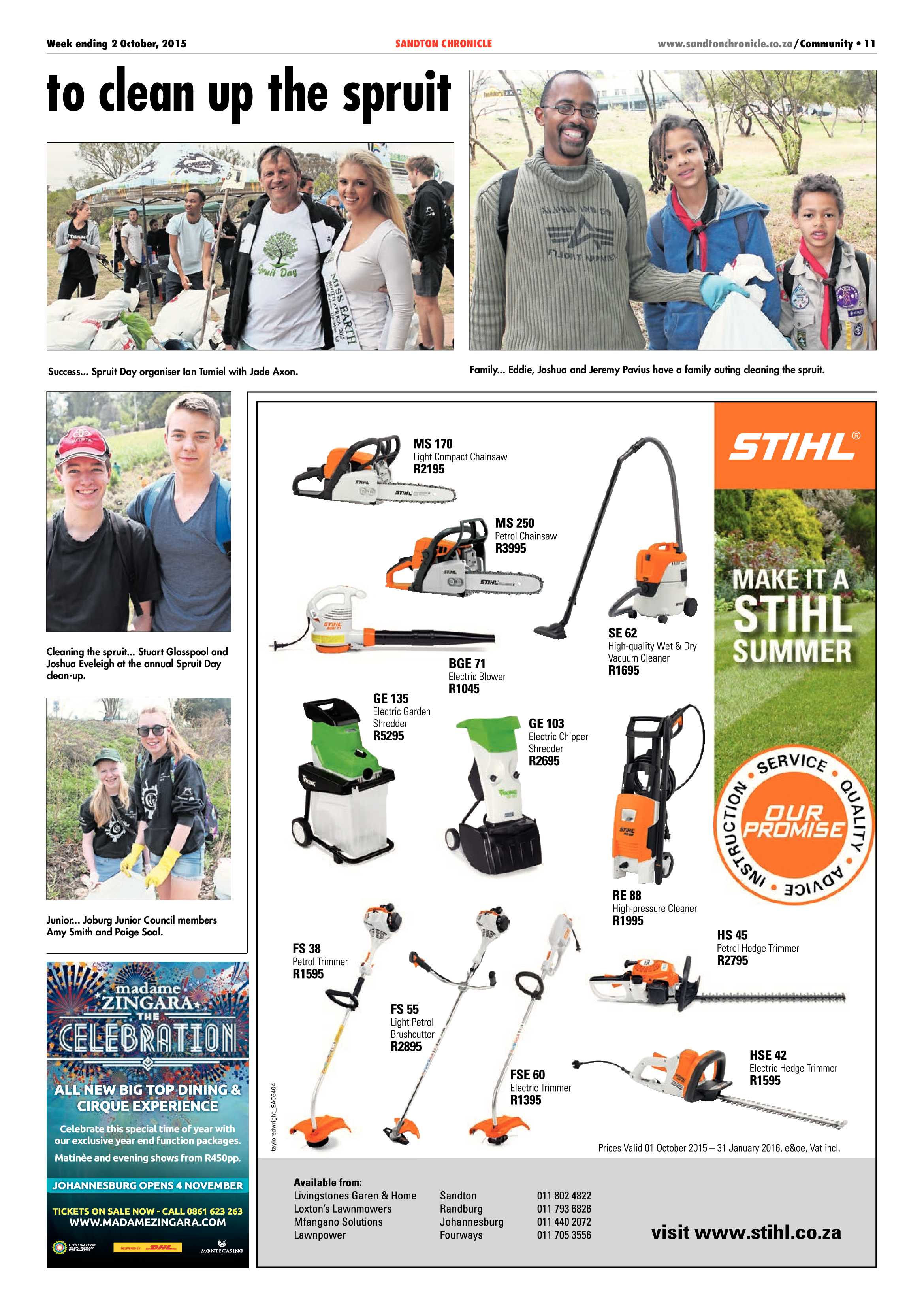 Sandton Chronicle 02 October 2015 page 11