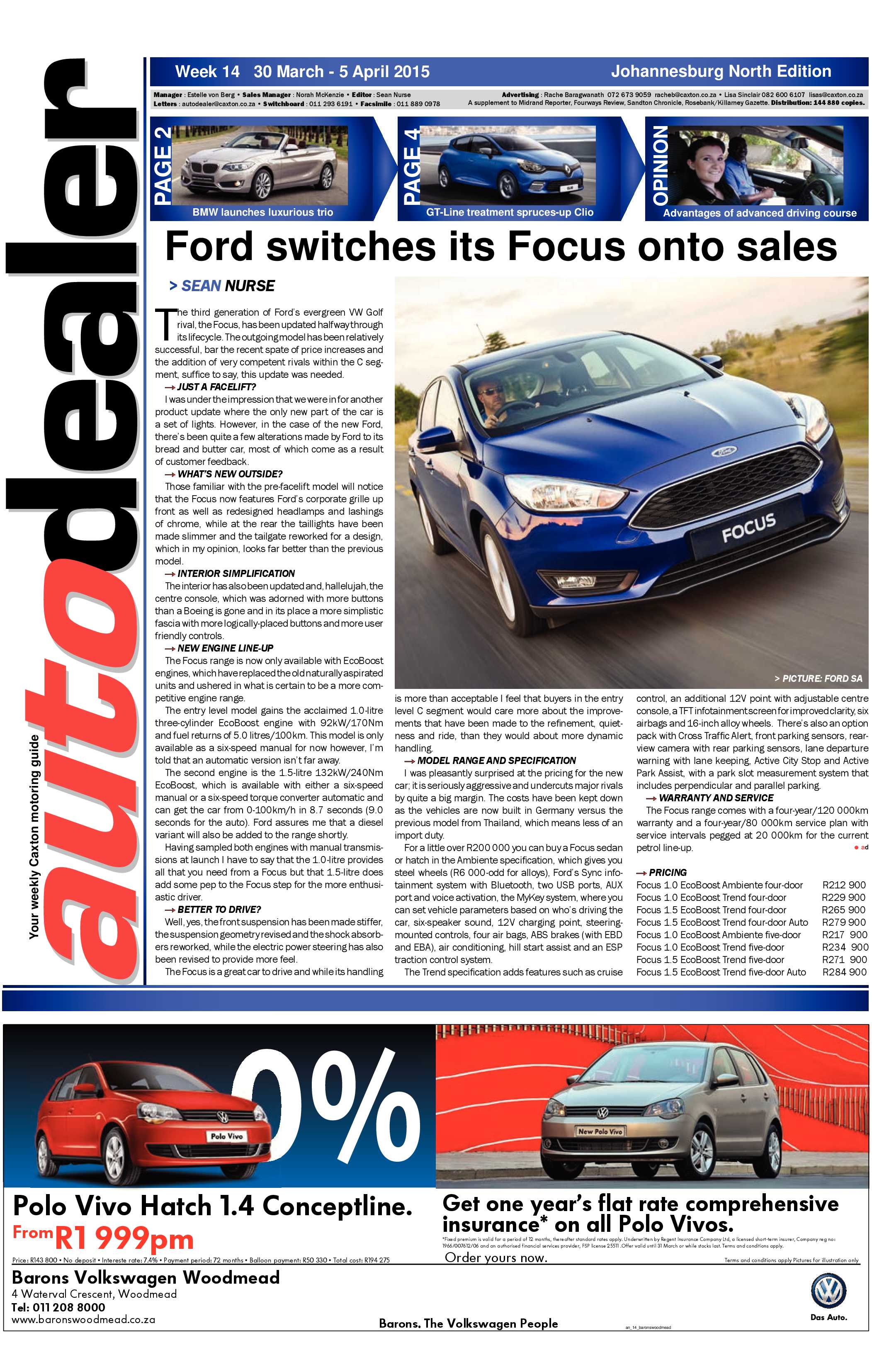 Sandton Chronicle 03 April 2015 page 13