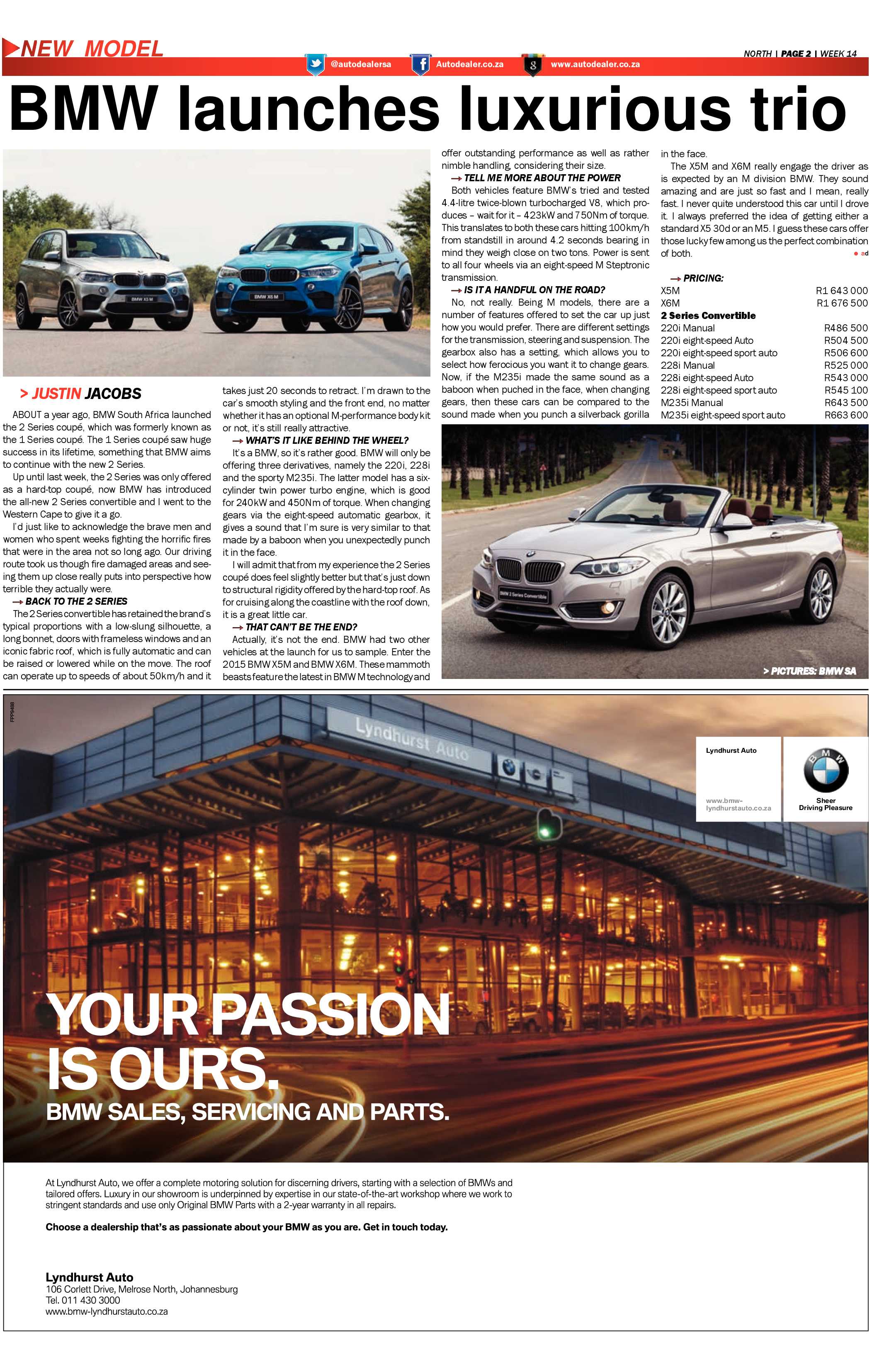 Sandton Chronicle 03 April 2015 page 14