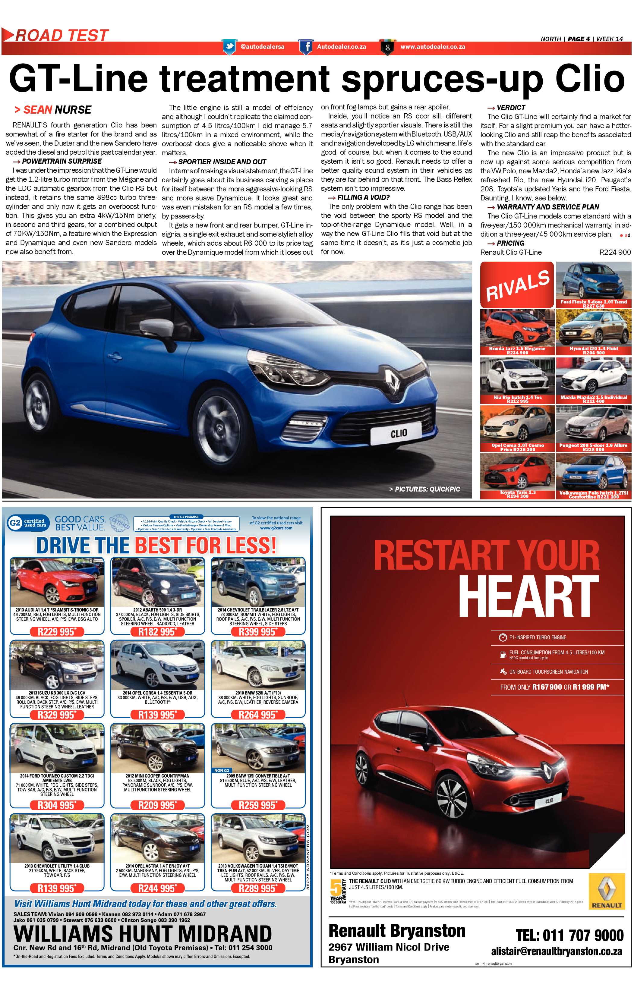 Sandton Chronicle 03 April 2015 page 16