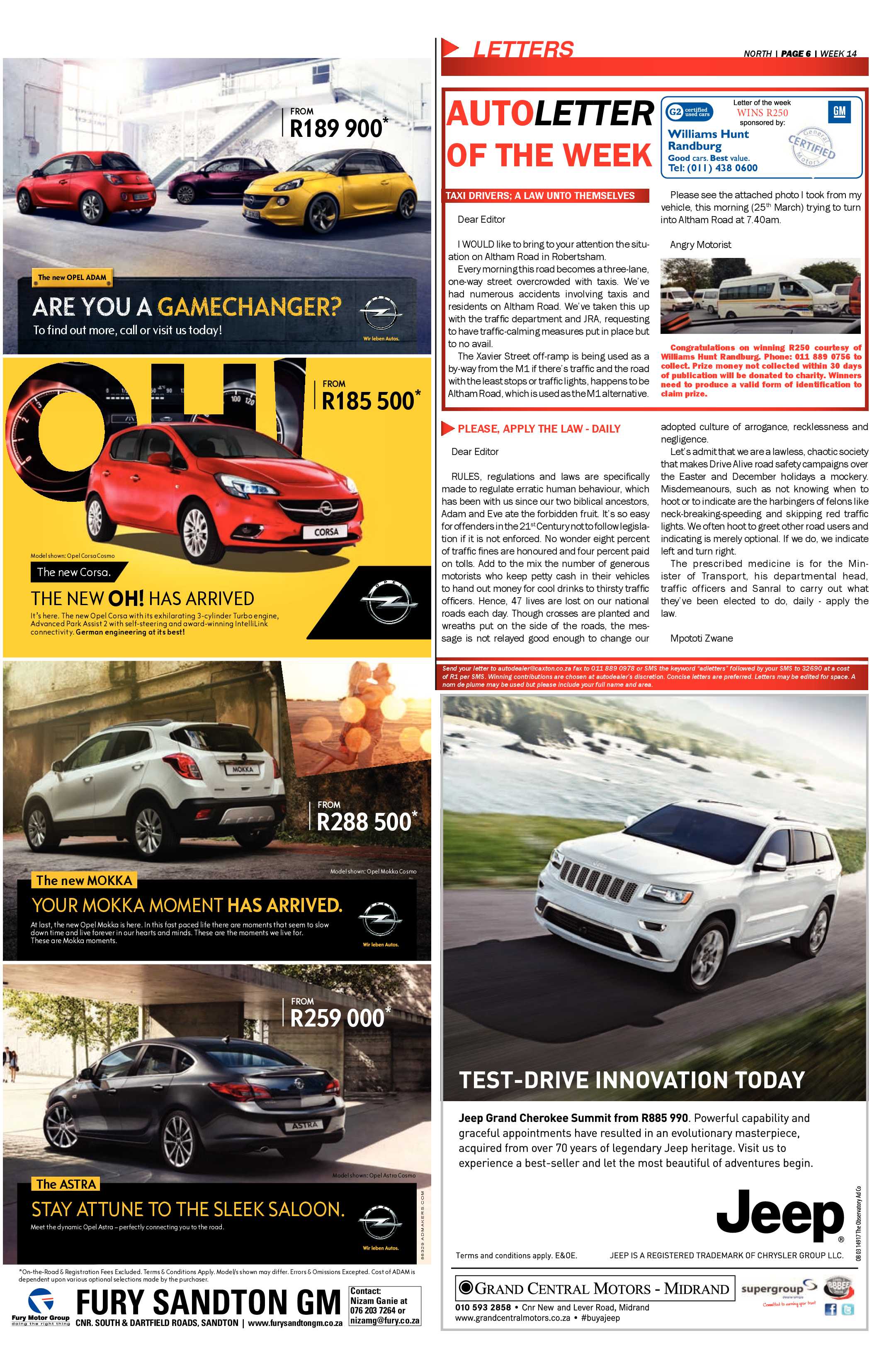 Sandton Chronicle 03 April 2015 page 18