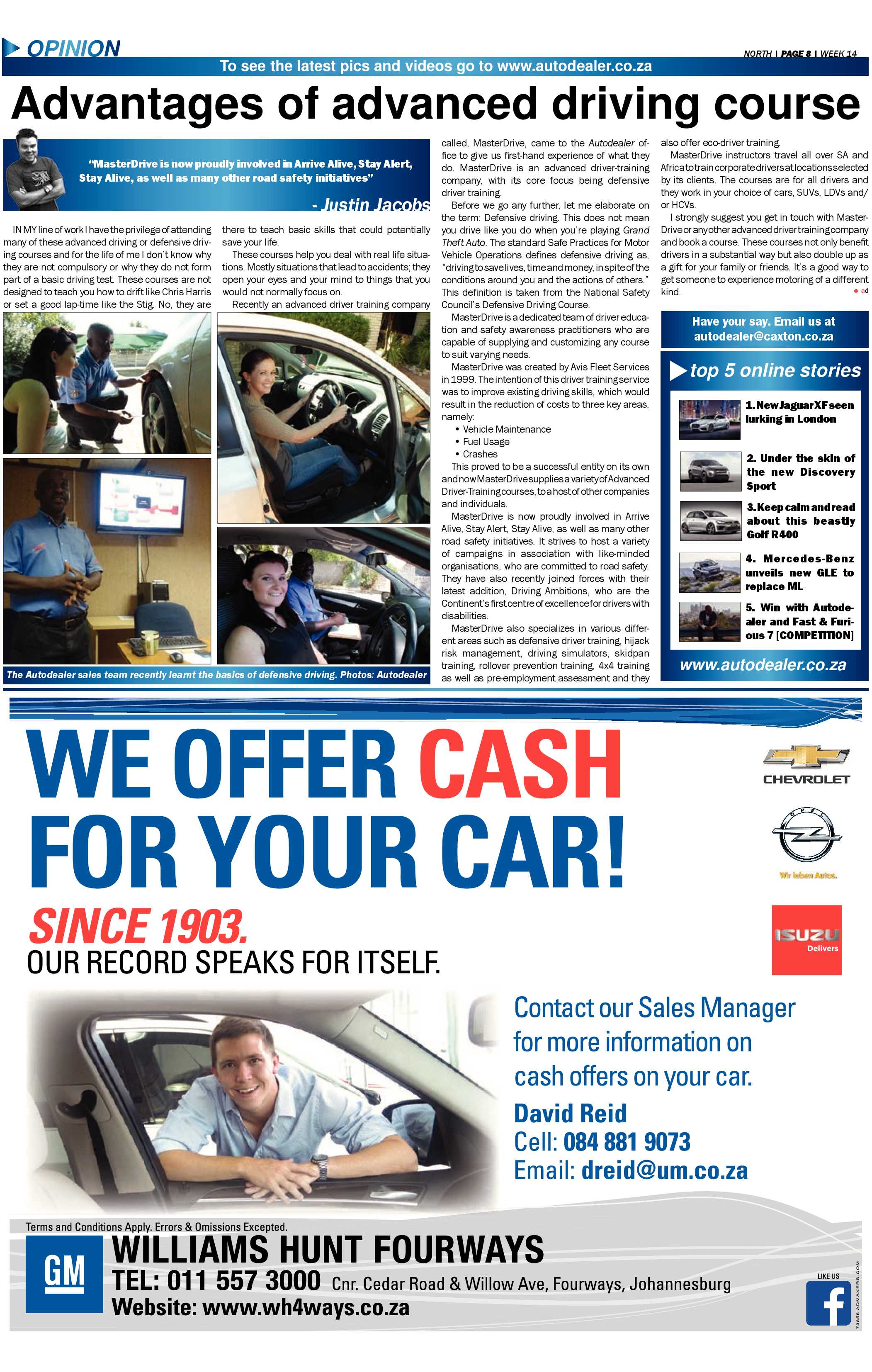 Sandton Chronicle 03 April 2015 page 20