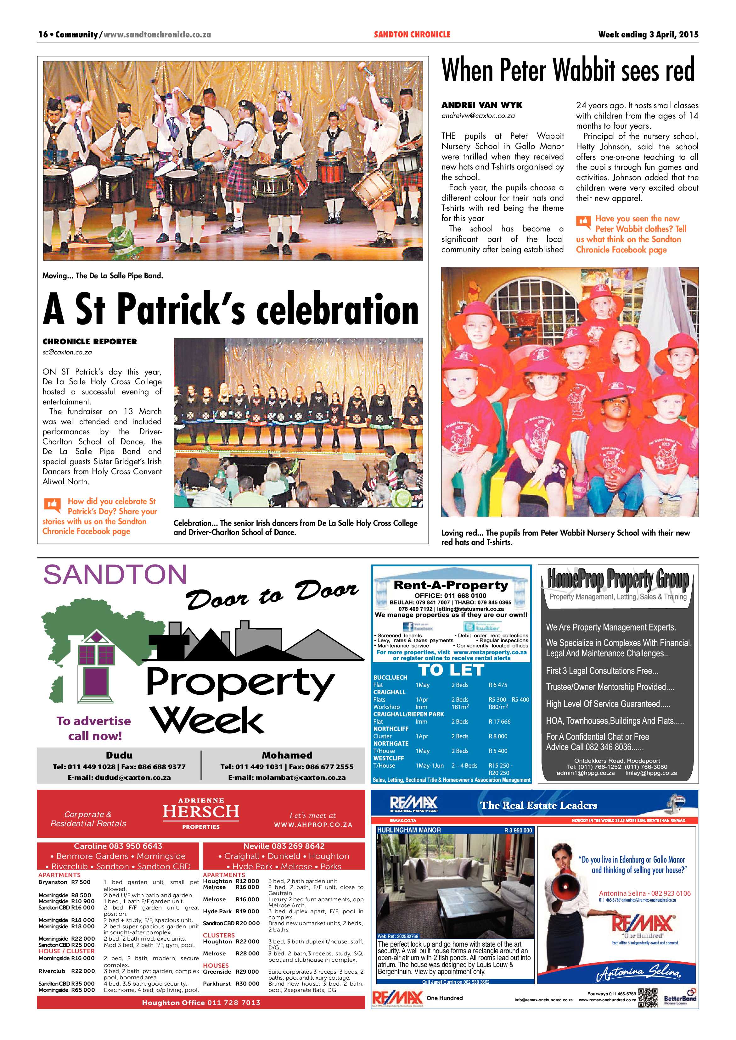 Sandton Chronicle 03 April 2015 page 24