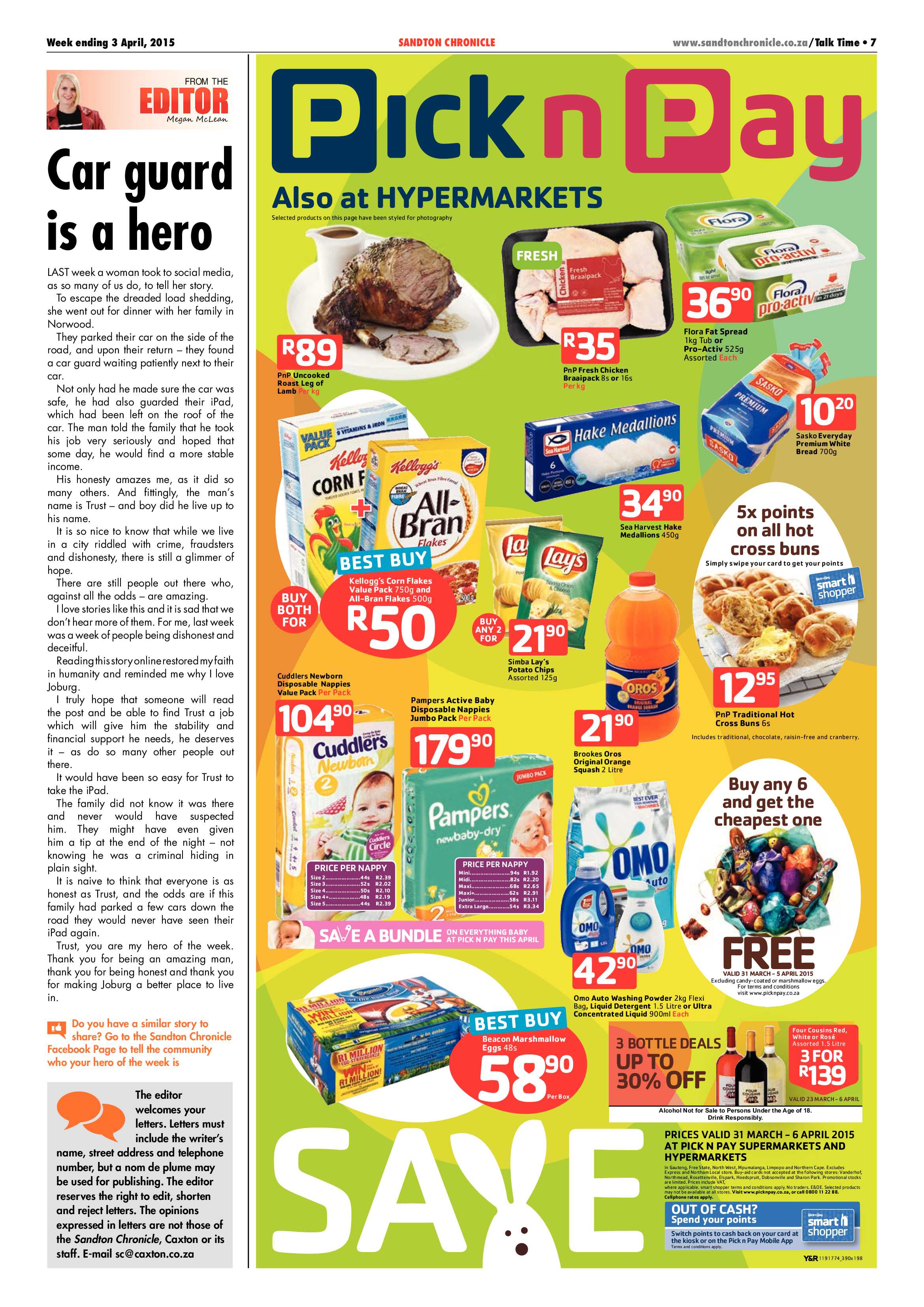 Sandton Chronicle 03 April 2015 page 7