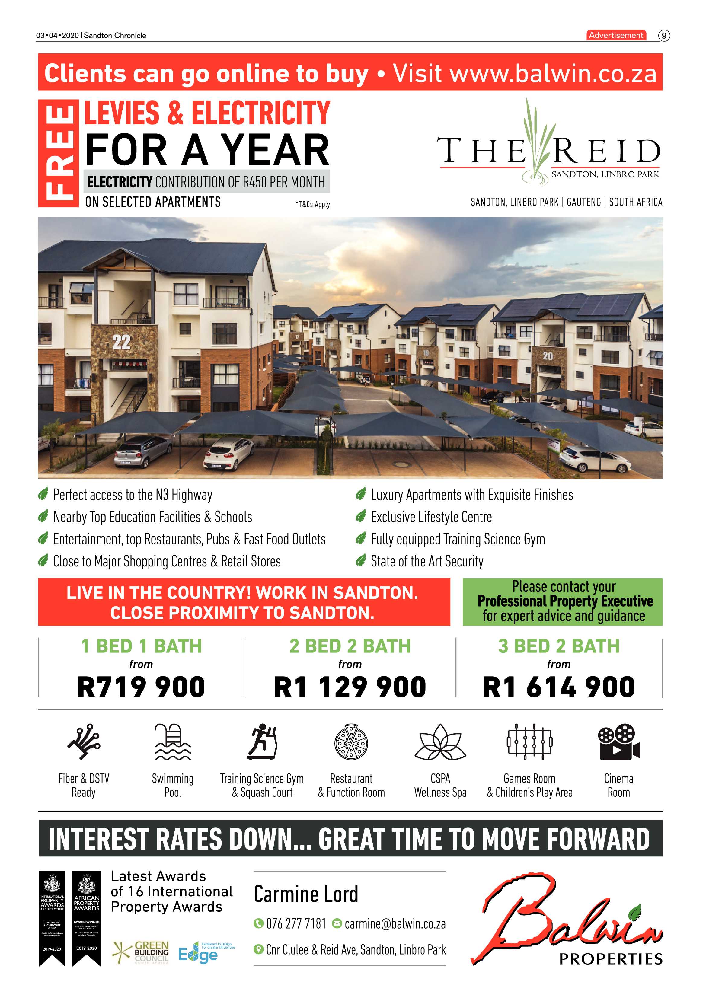 Sandton Chronicle 03 April 2020 page 9