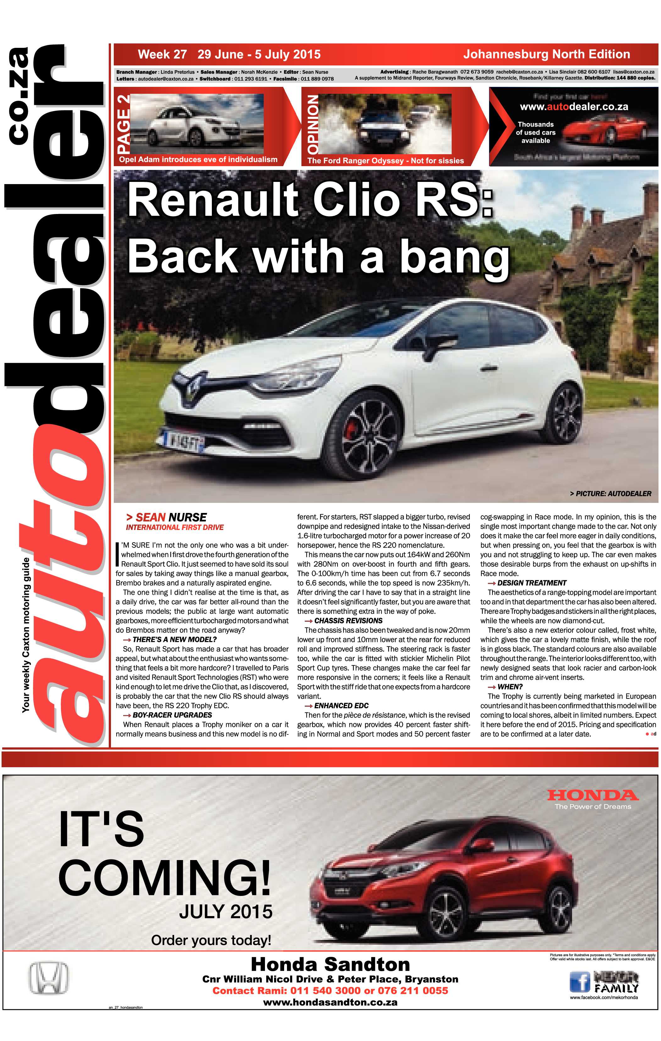 Sandton Chronicle 03 July 2015 page 13