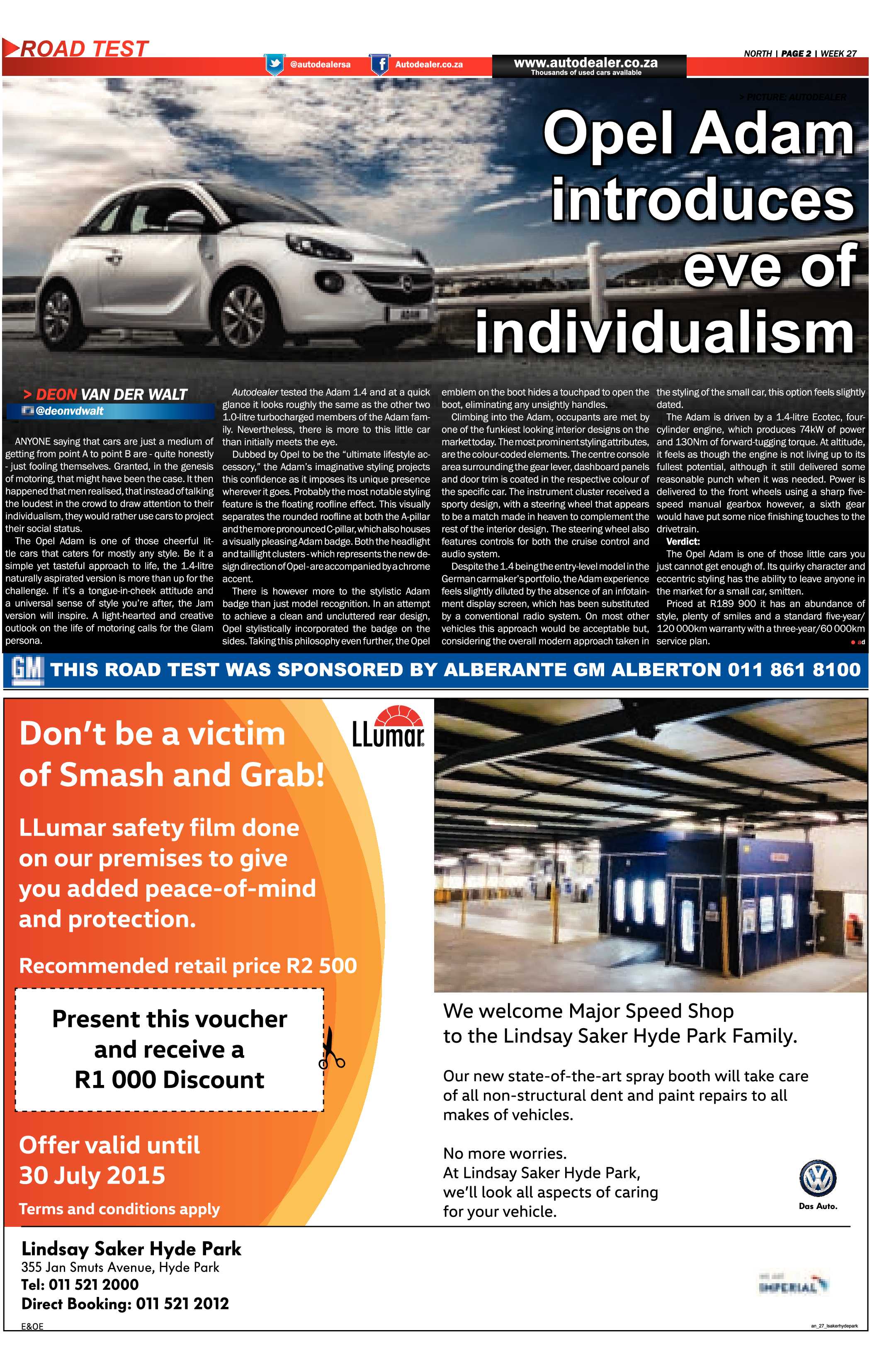 Sandton Chronicle 03 July 2015 page 14