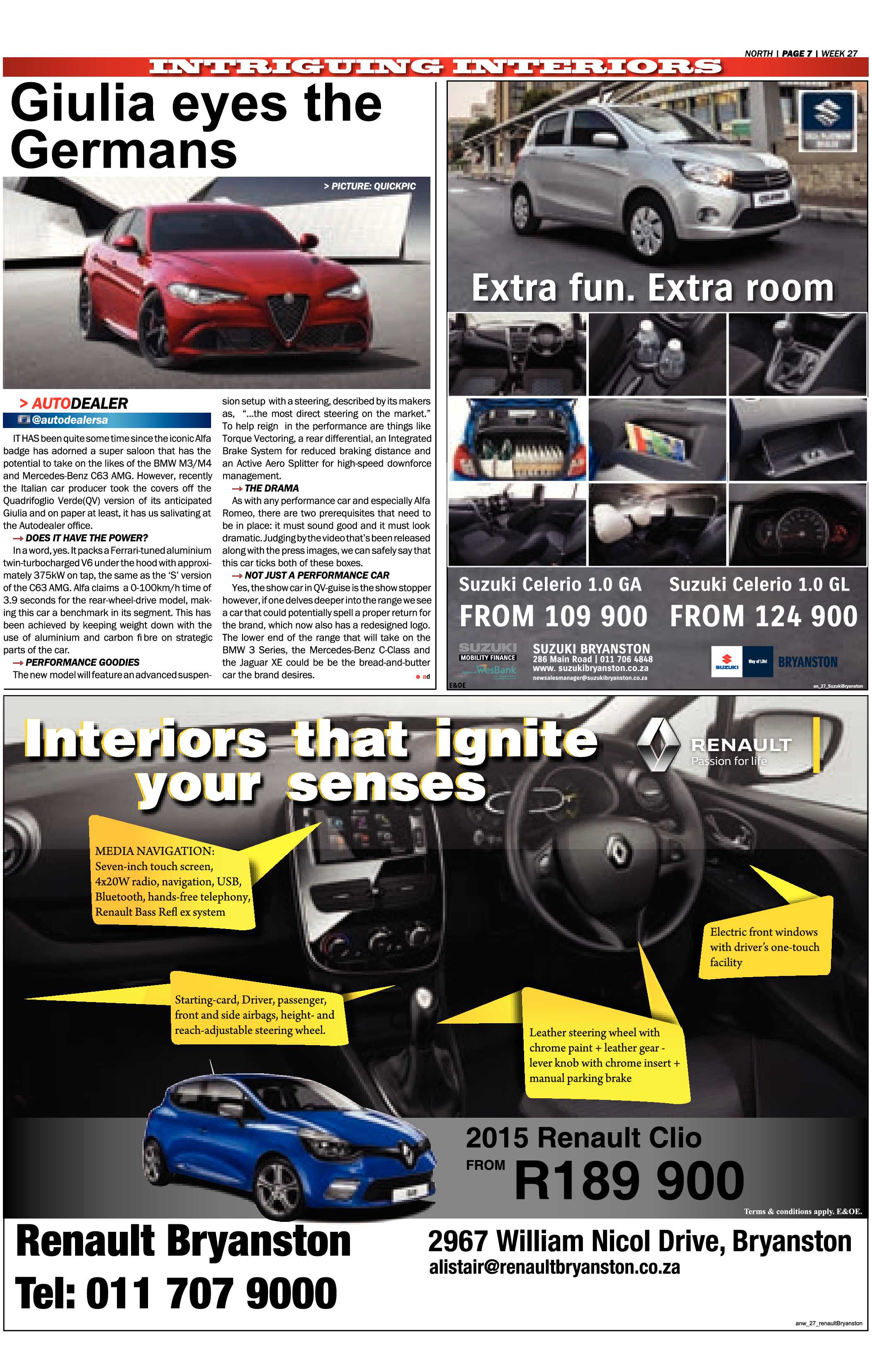 Sandton Chronicle 03 July 2015 page 19