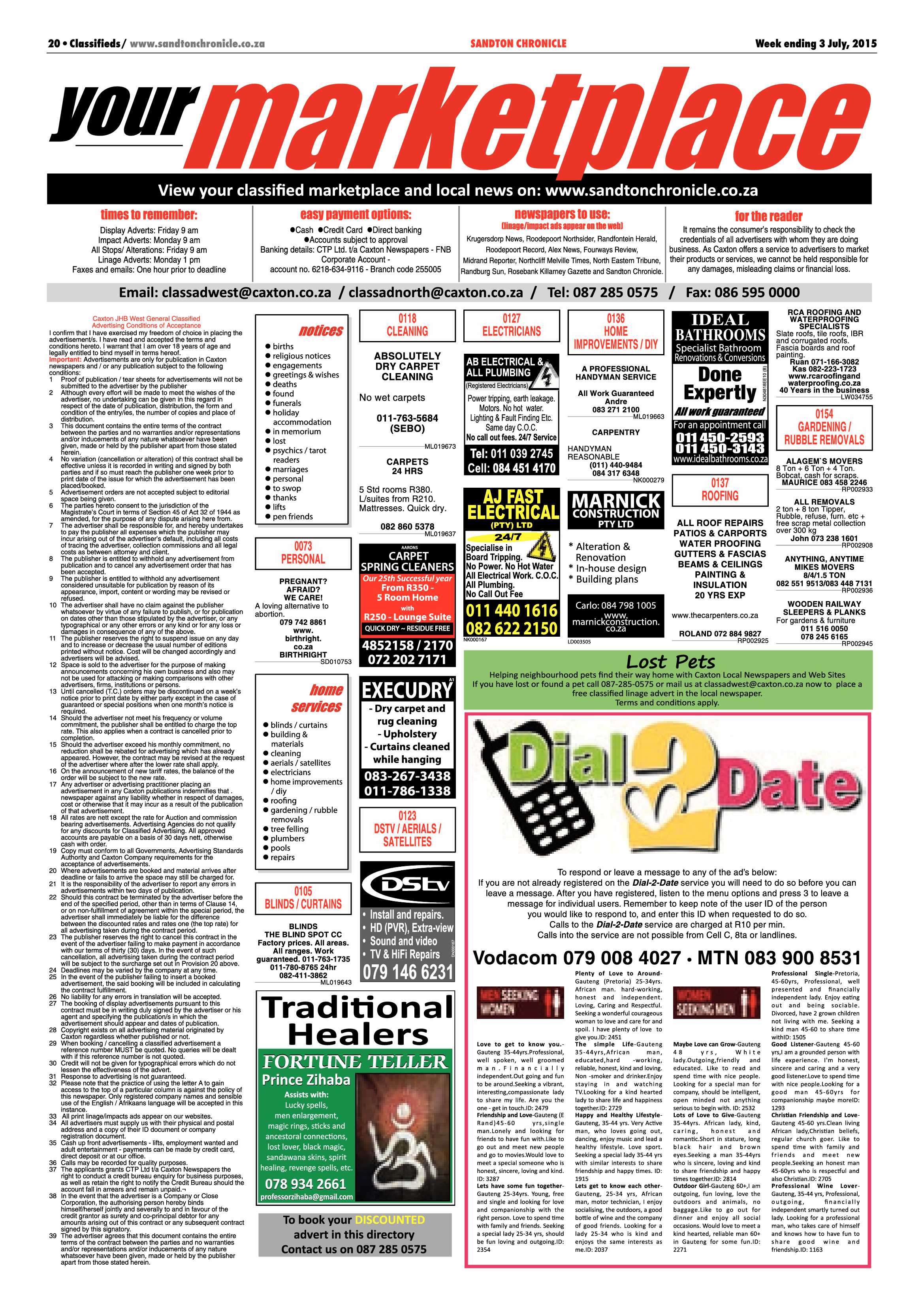 Sandton Chronicle 03 July 2015 page 28