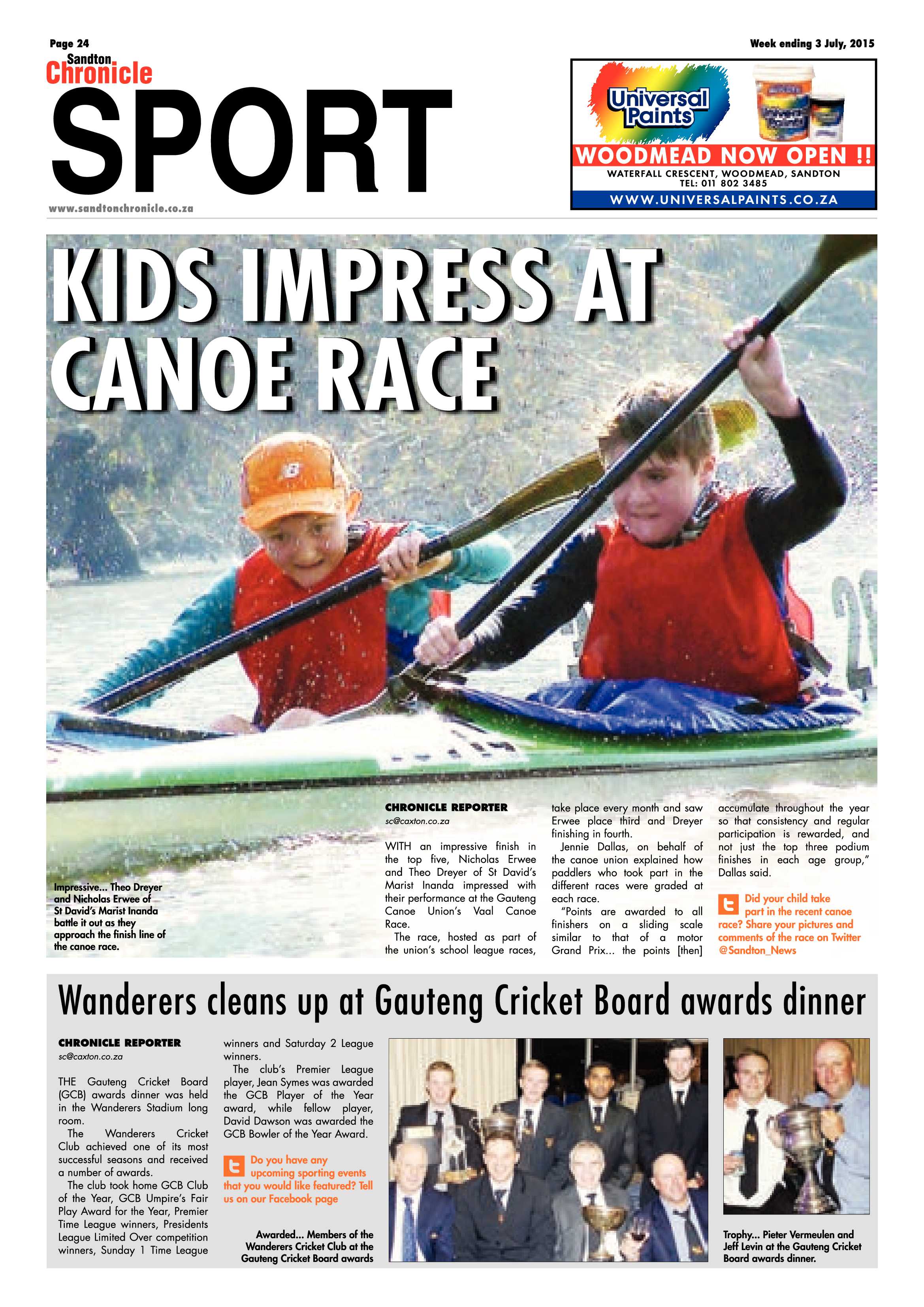 Sandton Chronicle 03 July 2015 page 32