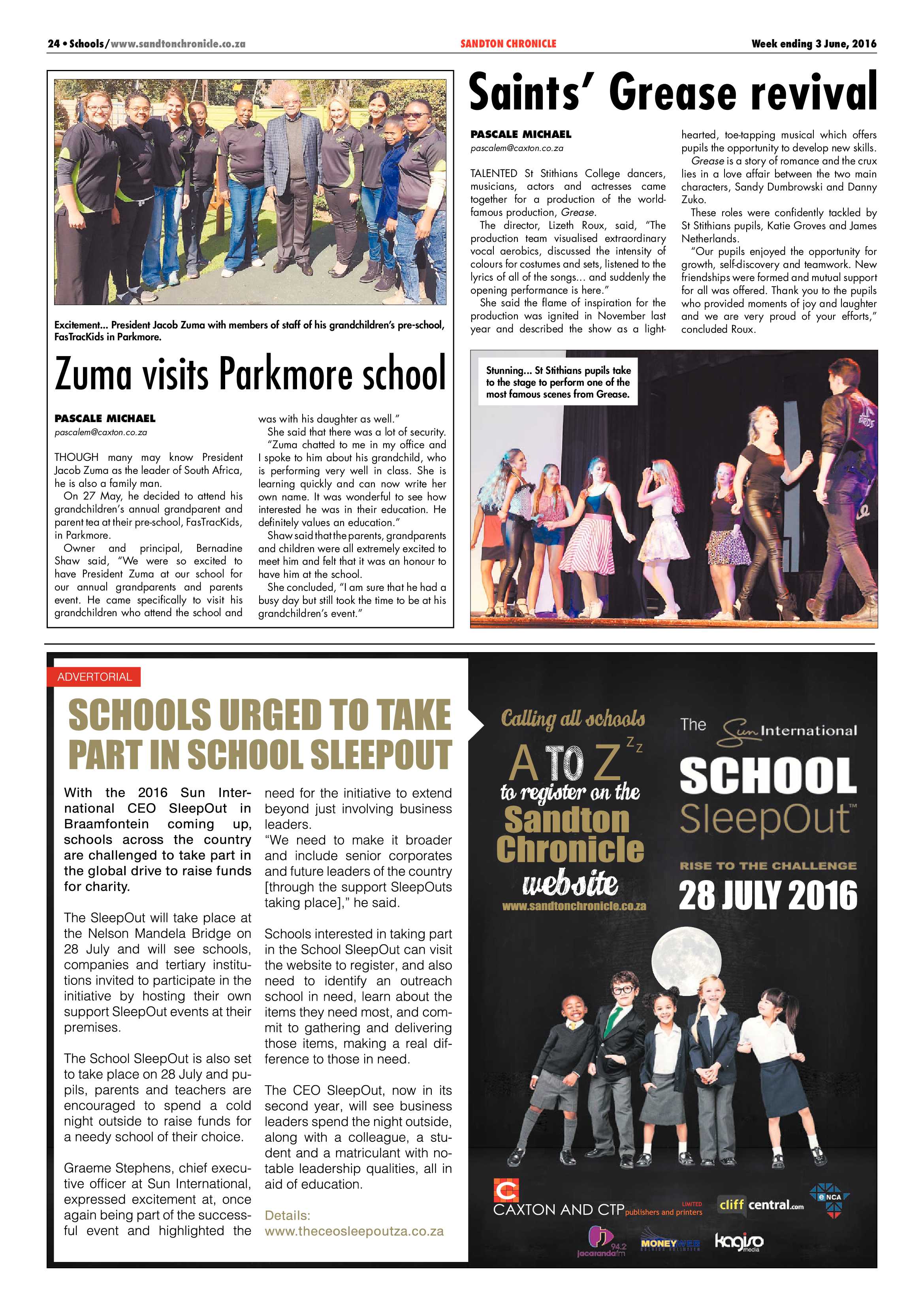 Sandton Chronicle 03 June 2016 page 24