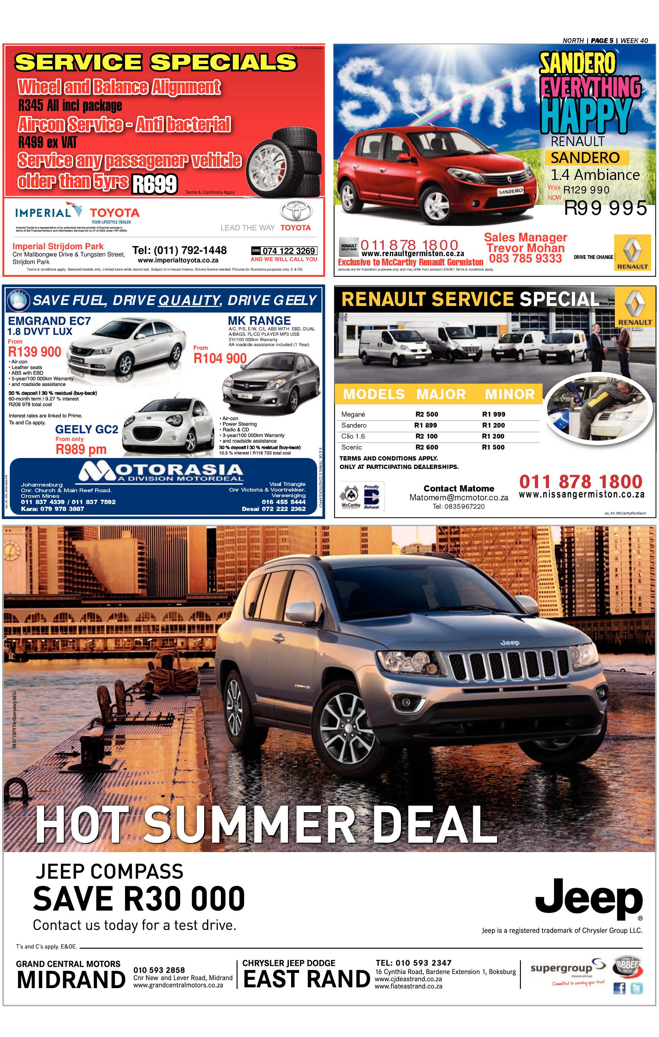 Sandton Chronicle 03 October 2014 page 17