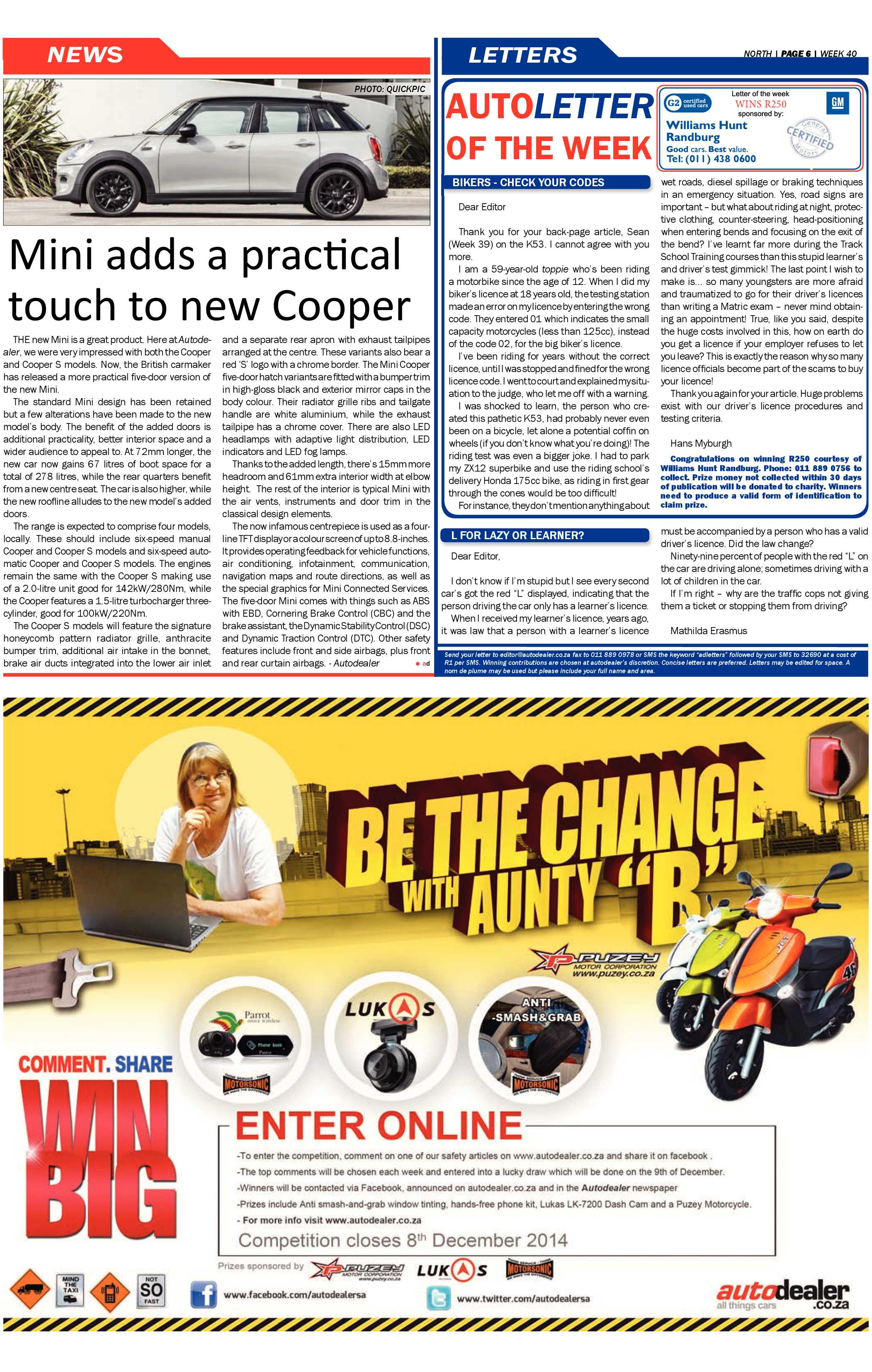 Sandton Chronicle 03 October 2014 page 18