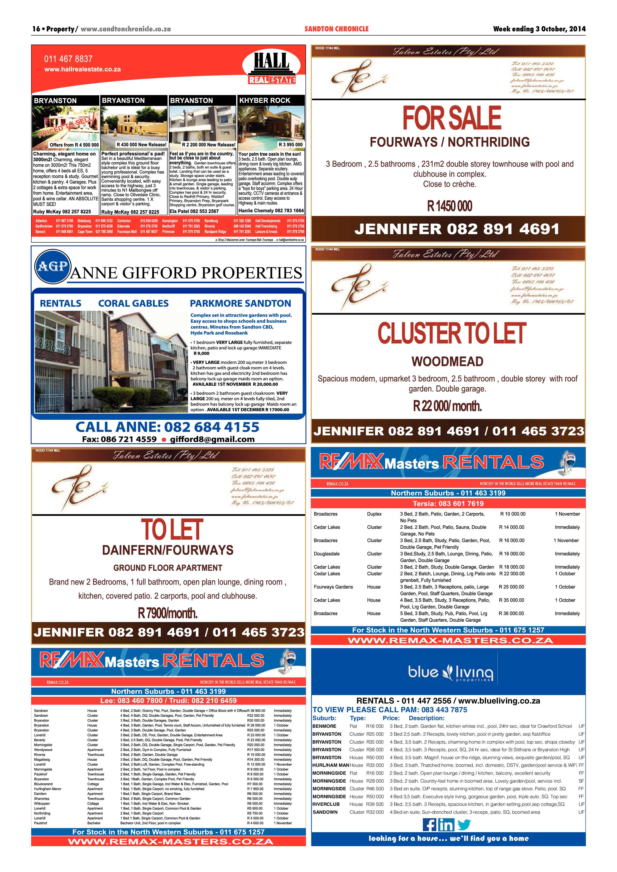 Sandton Chronicle 03 October 2014 page 24