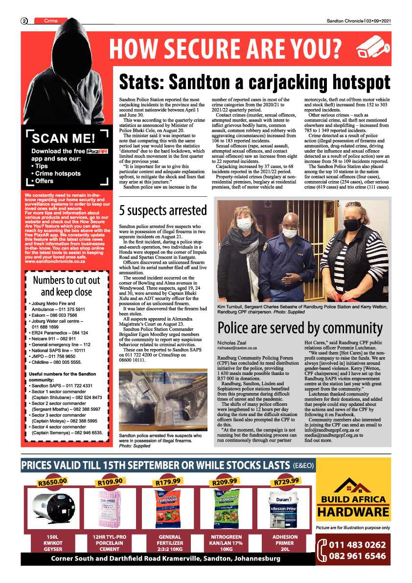 Sandton Chronicle 03 September 2021 page 4