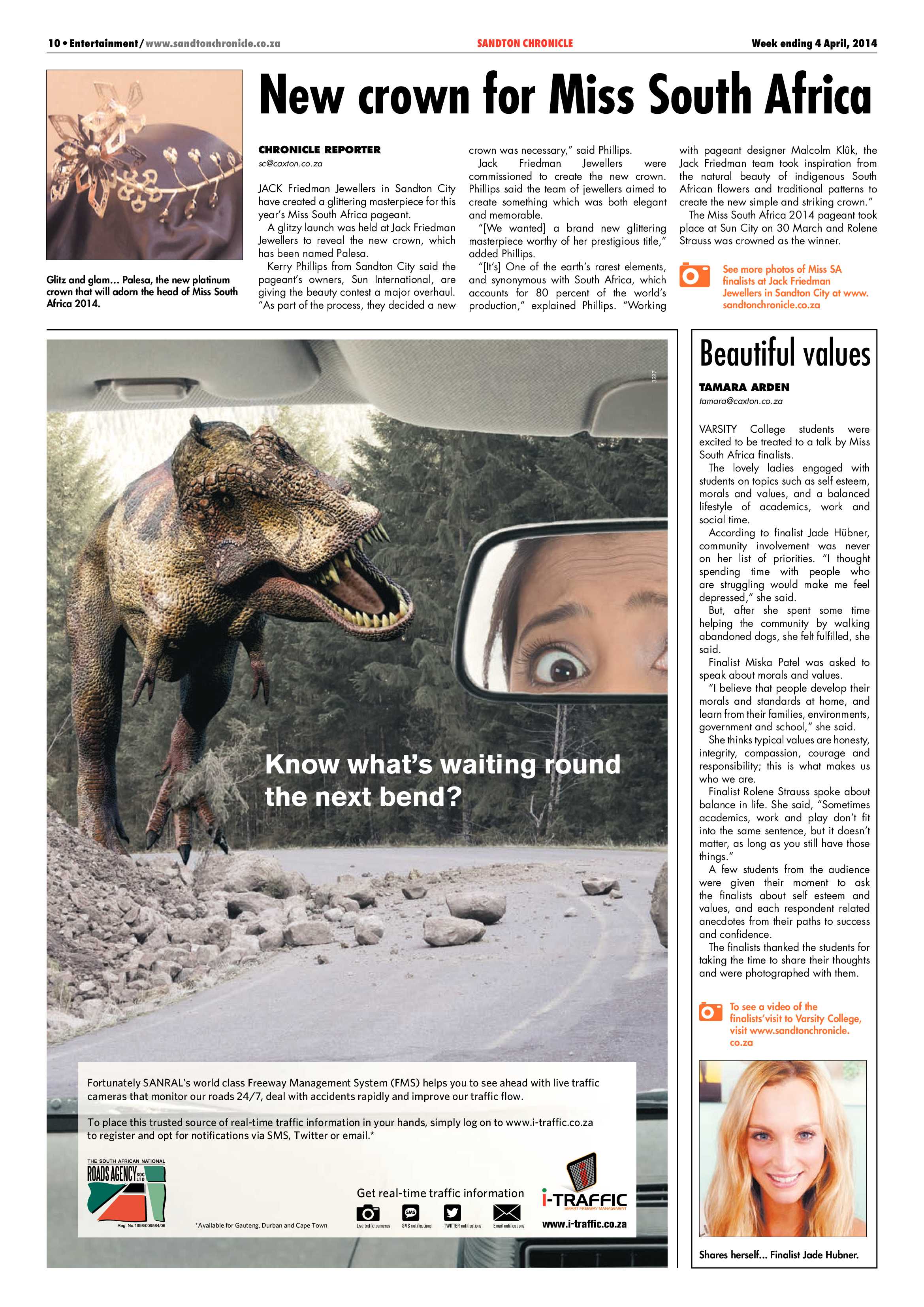 Sandton Chronicle 04 April 2014 page 10