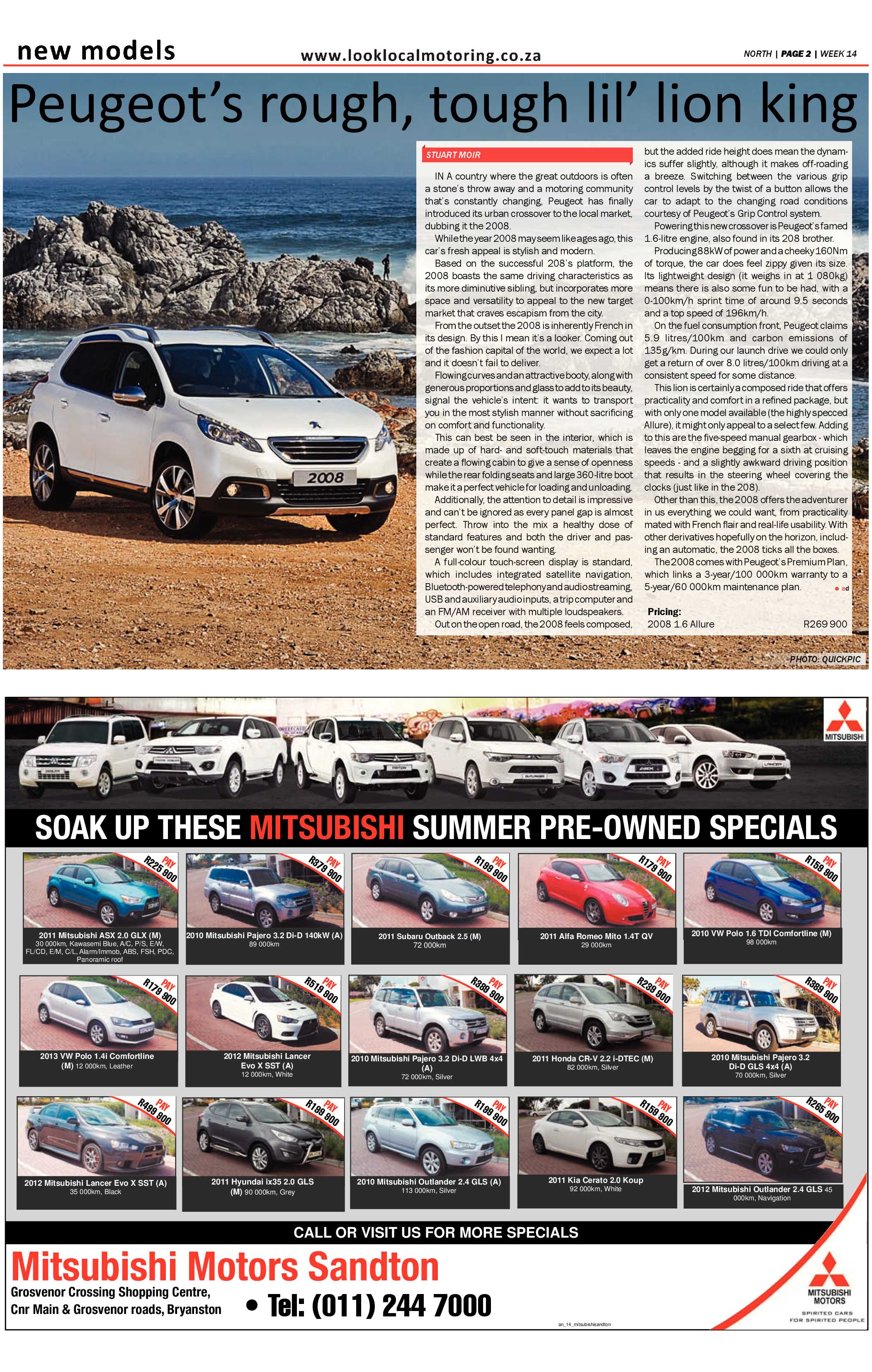 Sandton Chronicle 04 April 2014 page 12