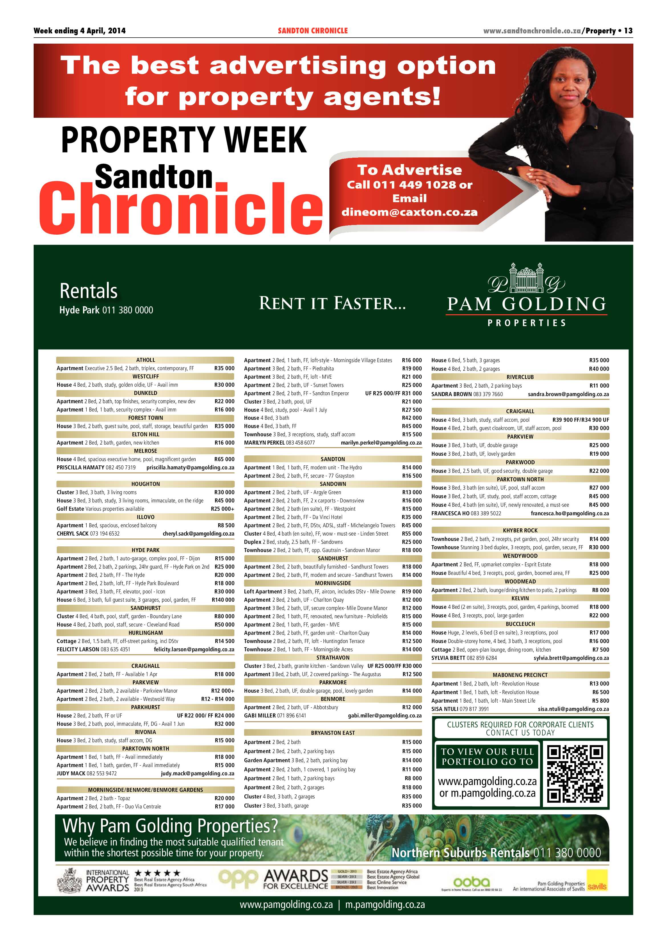 Sandton Chronicle 04 April 2014 page 25