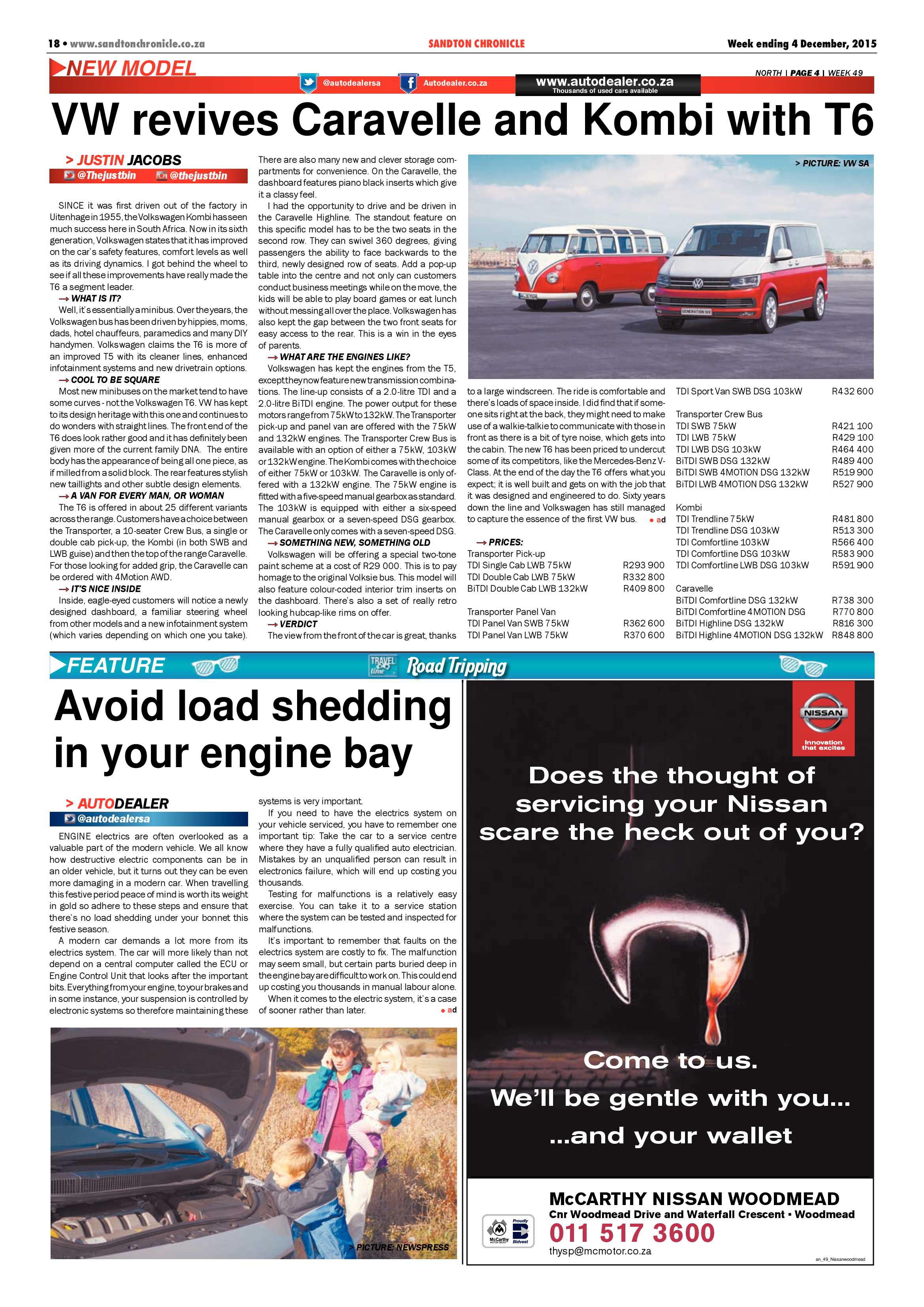 Sandton Chronicle 04 December 2015 page 18