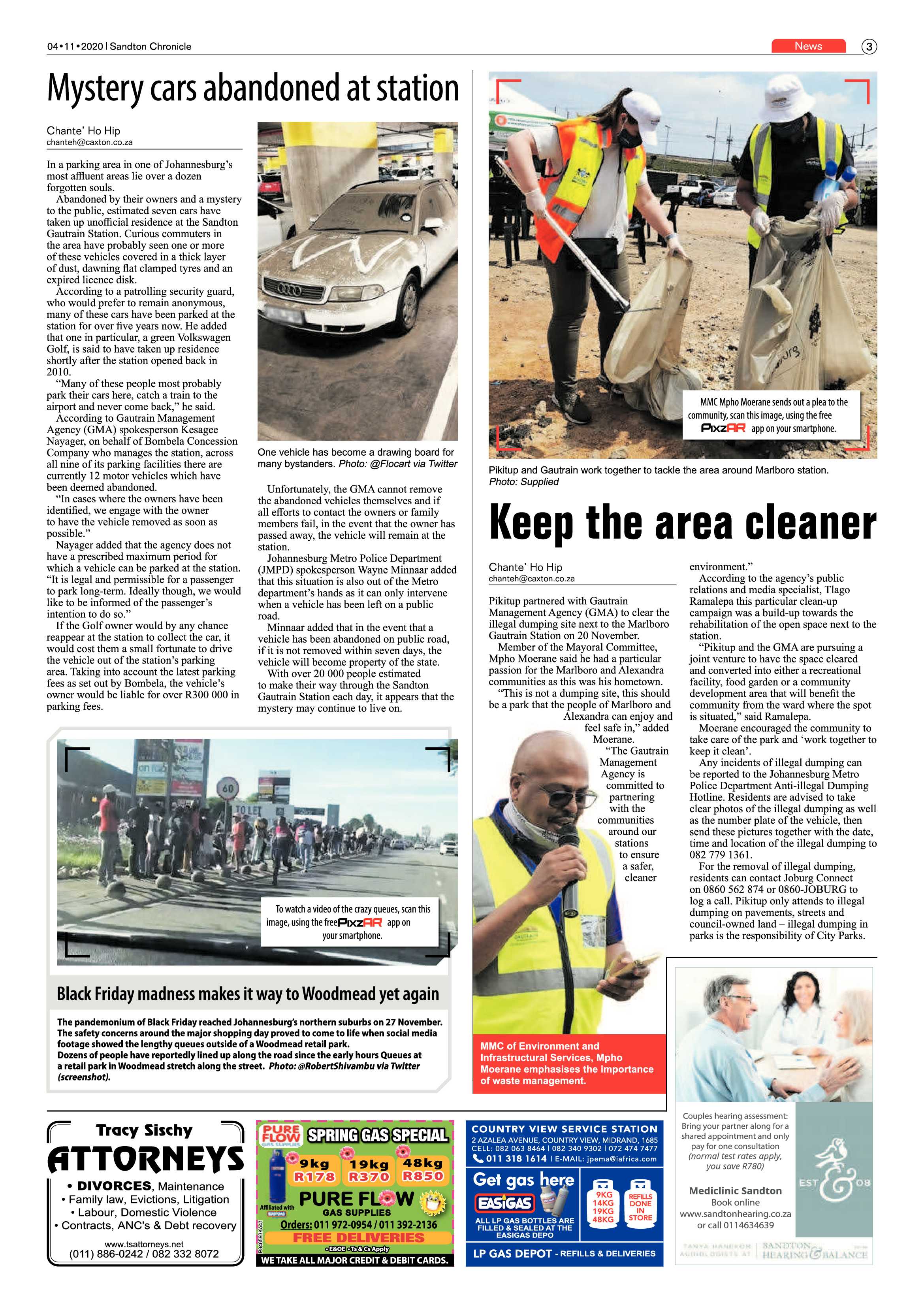 Sandton Chronicle 04 December 2020 page 3