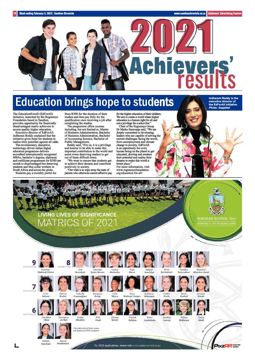 Sandton Chronicle 04 February 2022 page 10