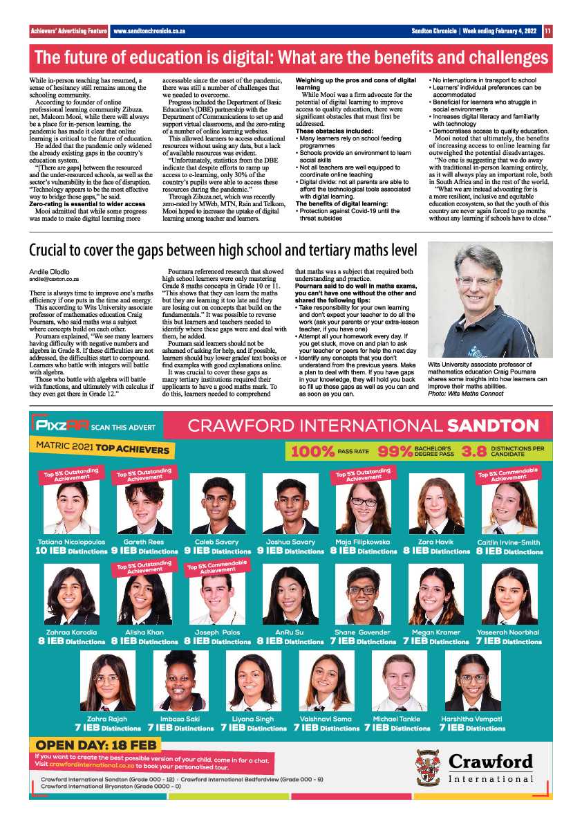 Sandton Chronicle 04 February 2022 page 11