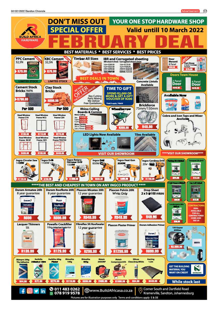 Sandton Chronicle 04 February 2022 page 17