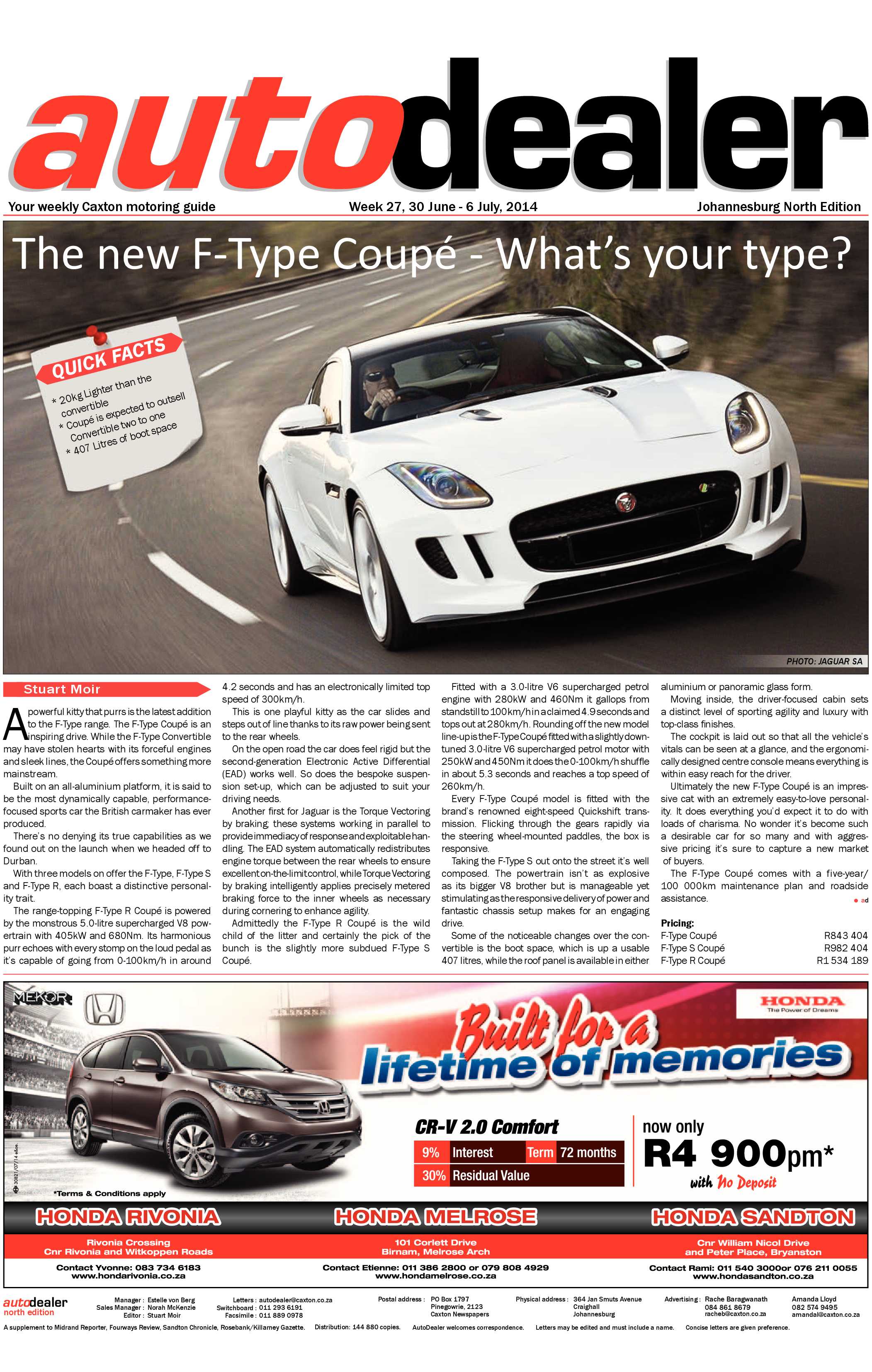 Sandton Chronicle 04 July 2014 page 11