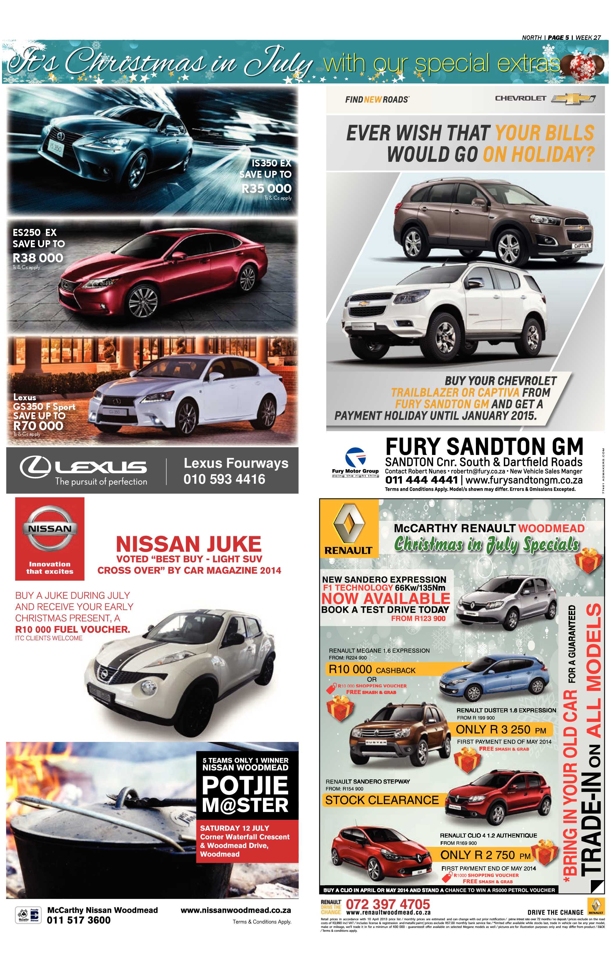 Sandton Chronicle 04 July 2014 page 15