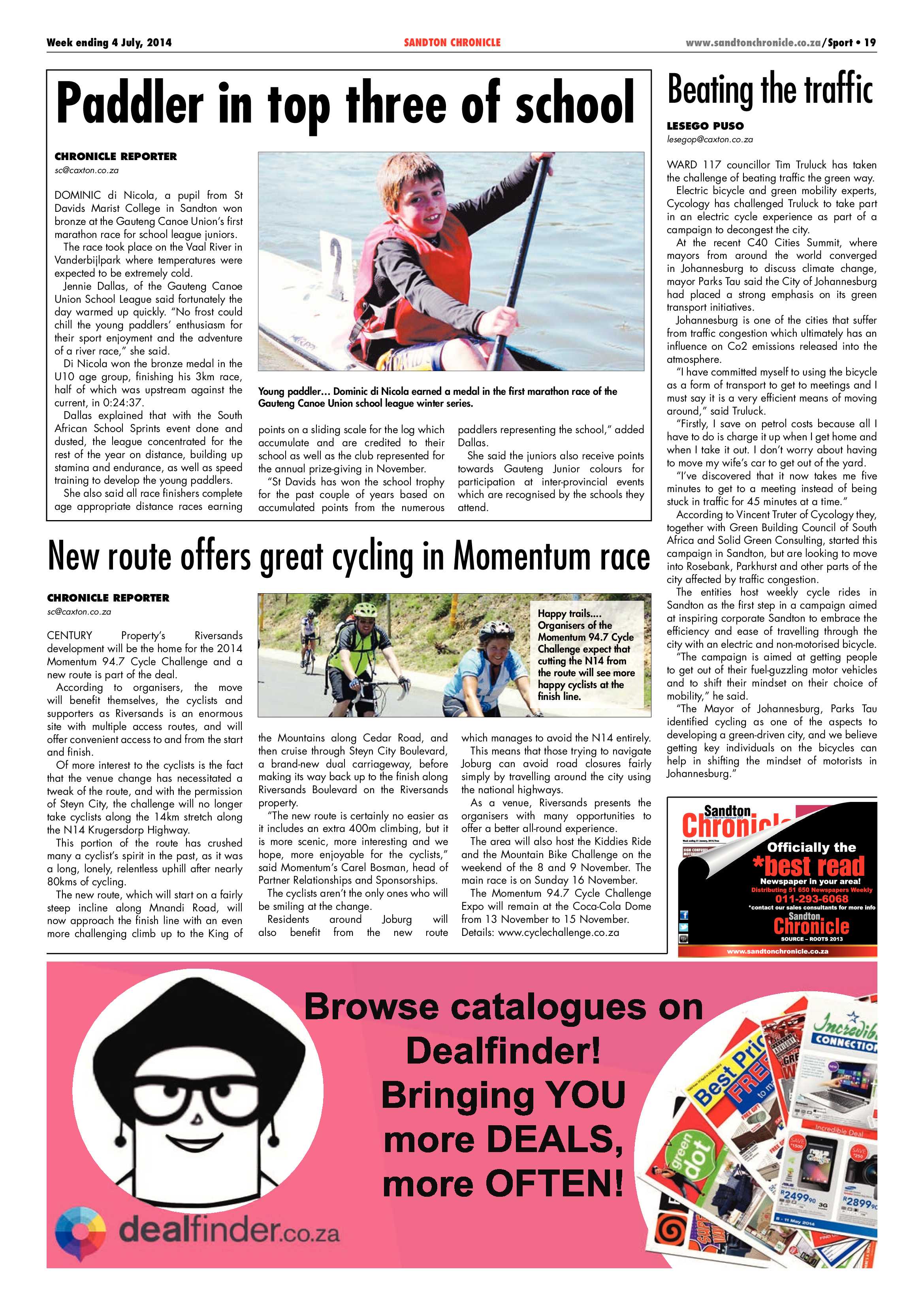 Sandton Chronicle 04 July 2014 page 27