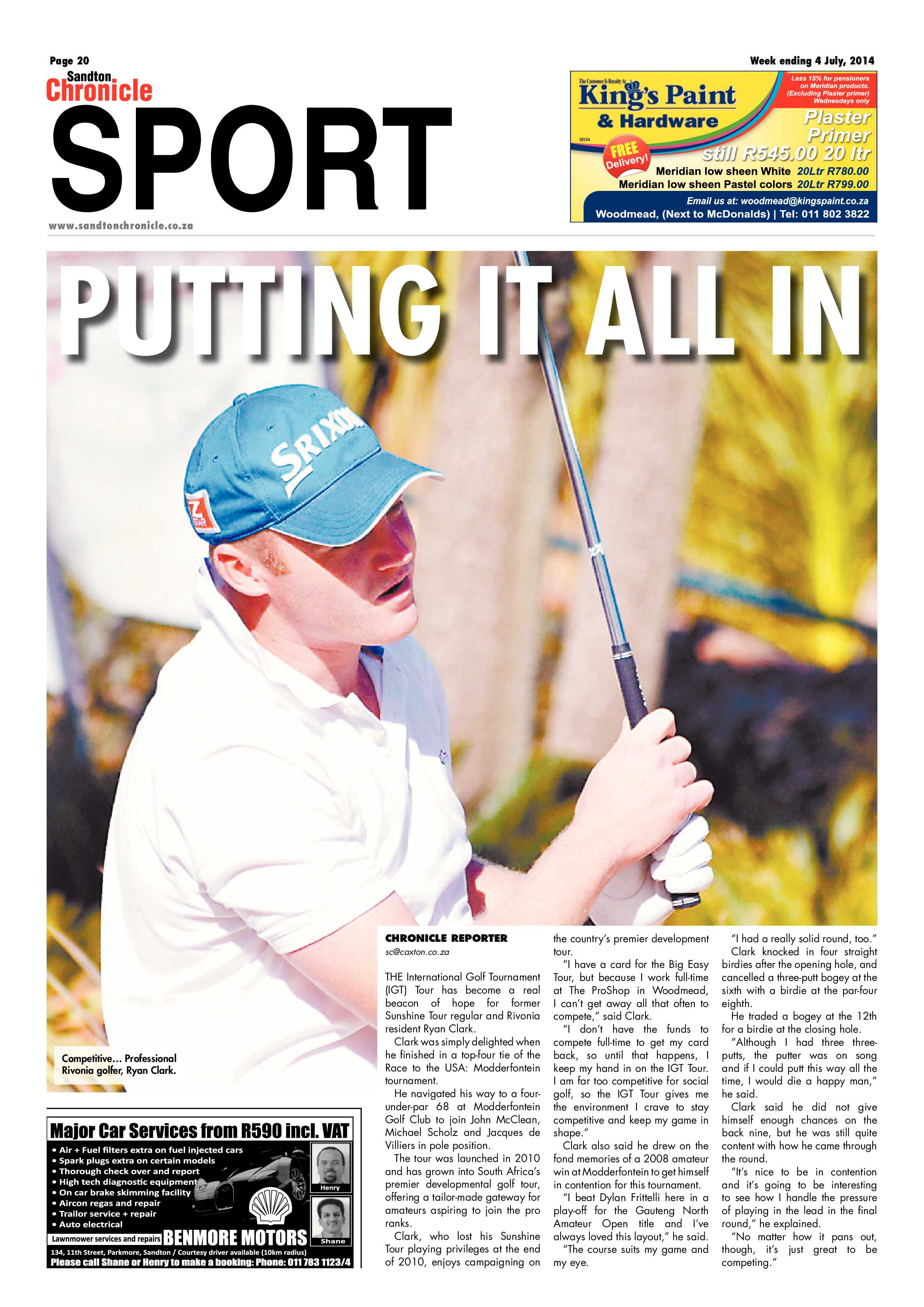 Sandton Chronicle 04 July 2014 page 28