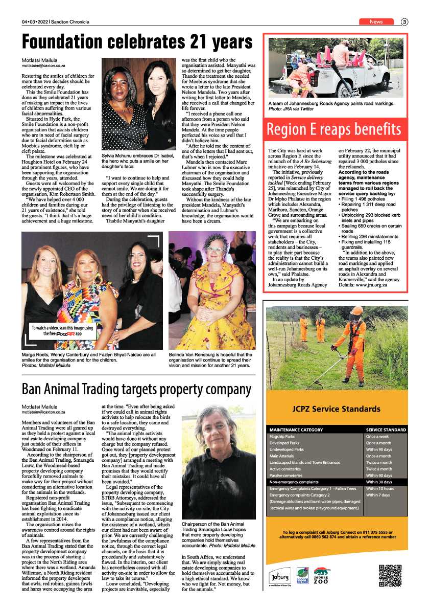 Sandton Chronicle 04 March 2022 page 3