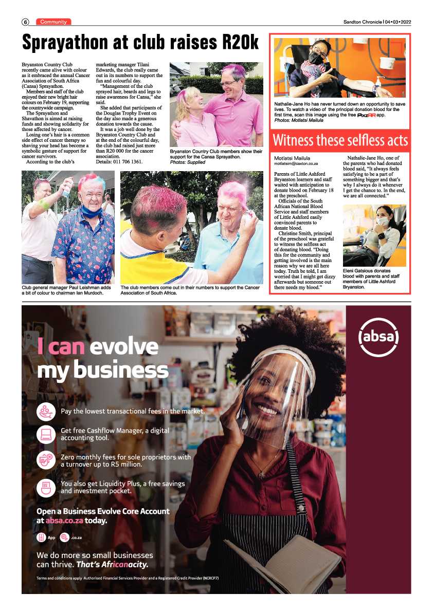 Sandton Chronicle 04 March 2022 page 6