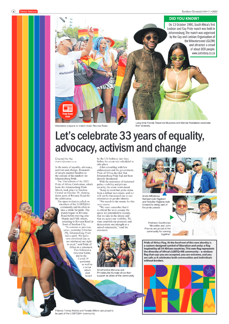 Sandton Chronicle 04 November 2022 page 4
