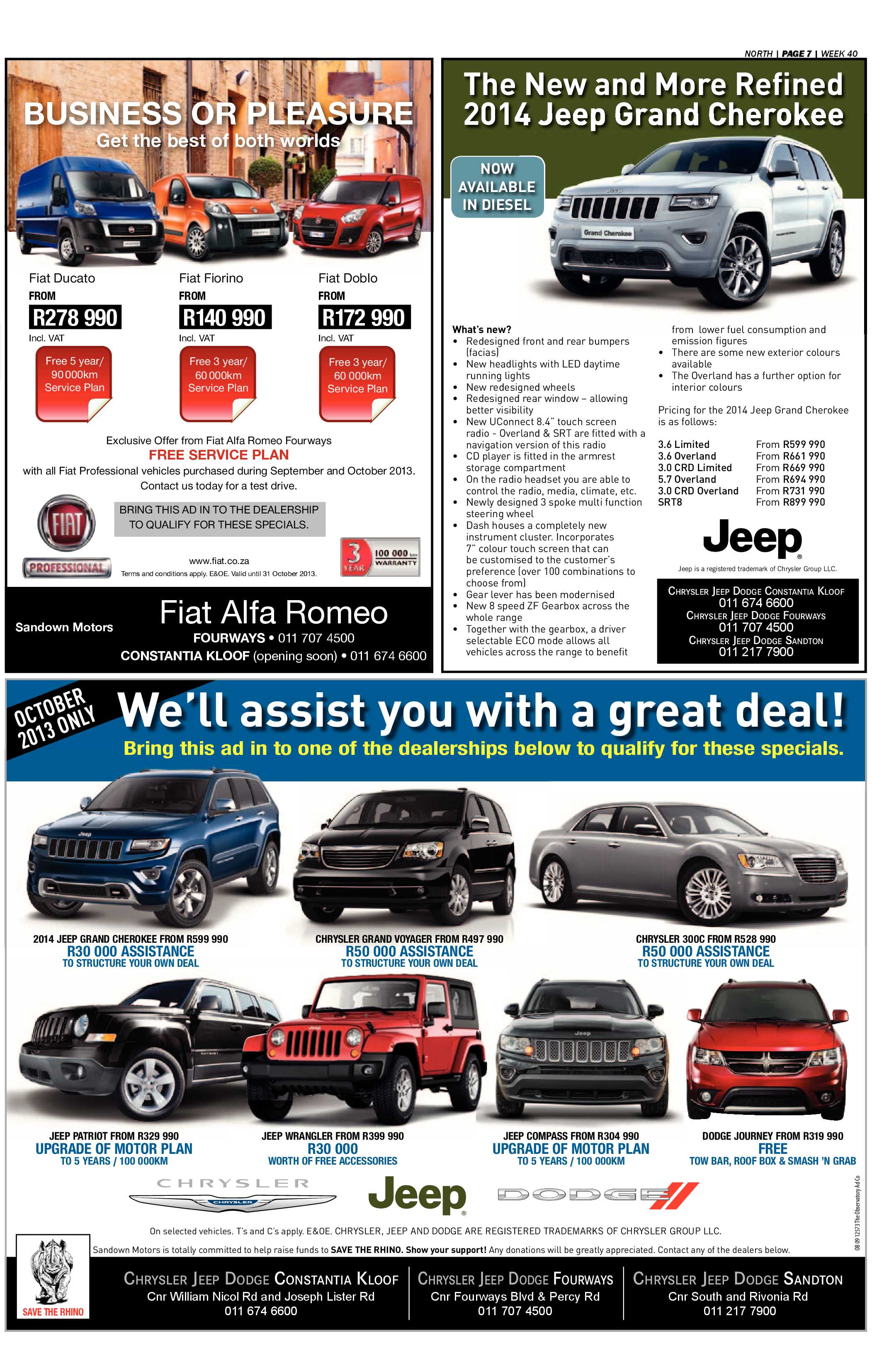 Sandton Chronicle 04 October 2013 page 19