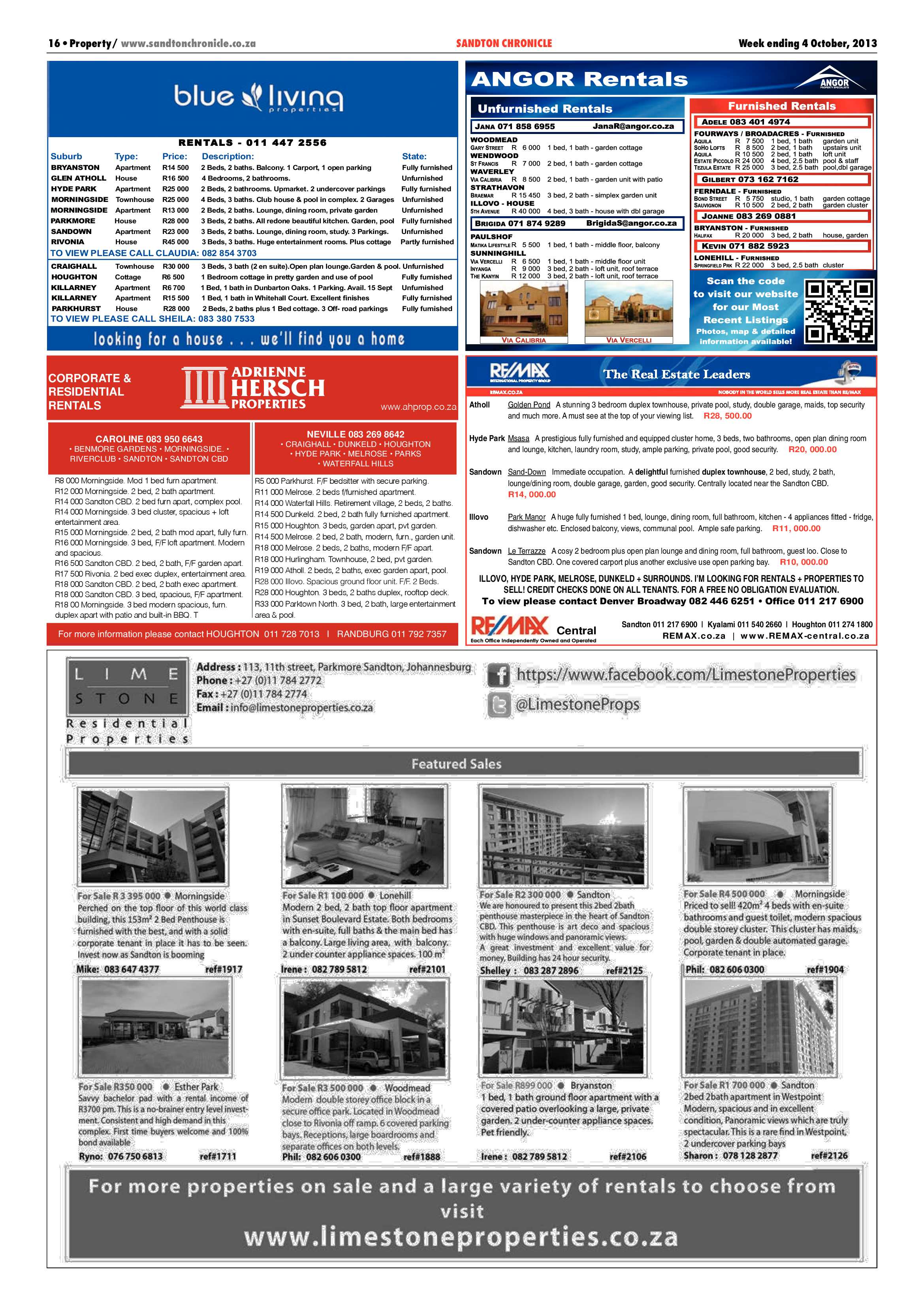 Sandton Chronicle 04 October 2013 page 24