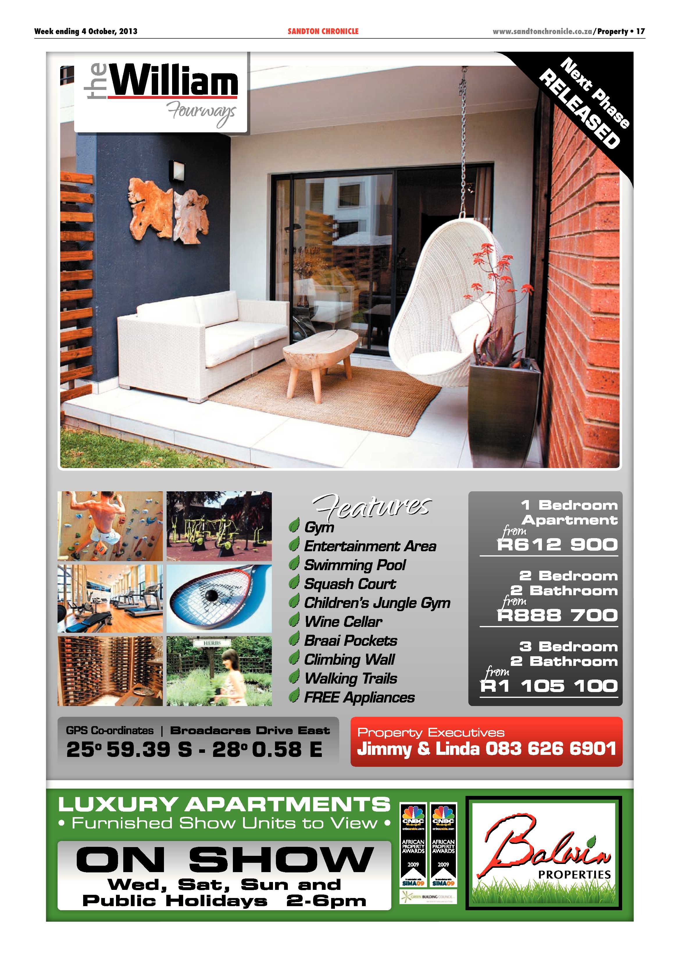 Sandton Chronicle 04 October 2013 page 25