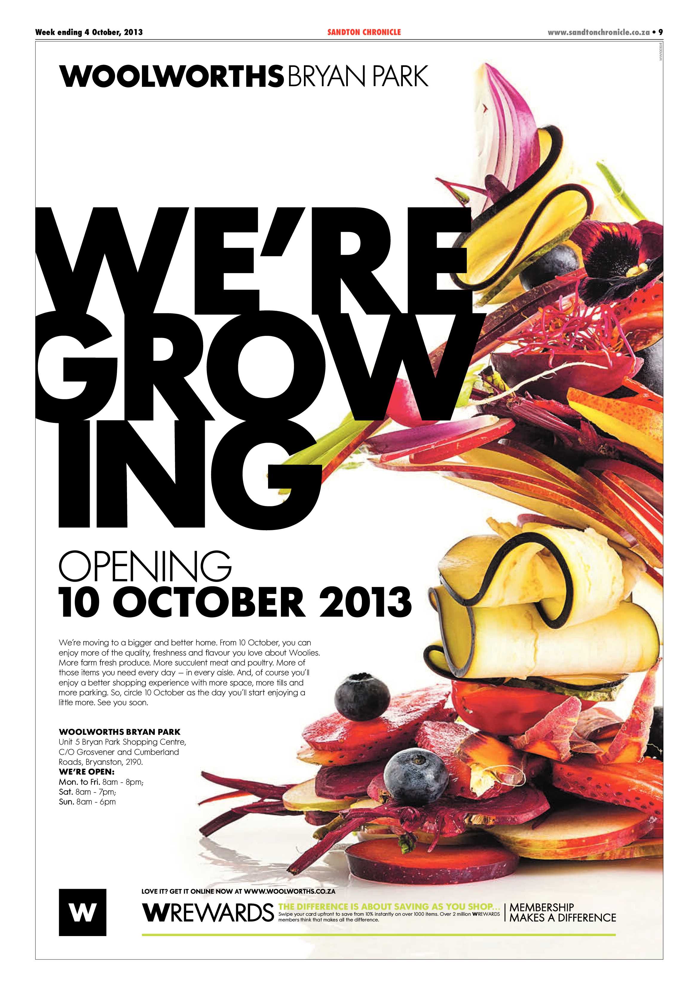 Sandton Chronicle 04 October 2013 page 9